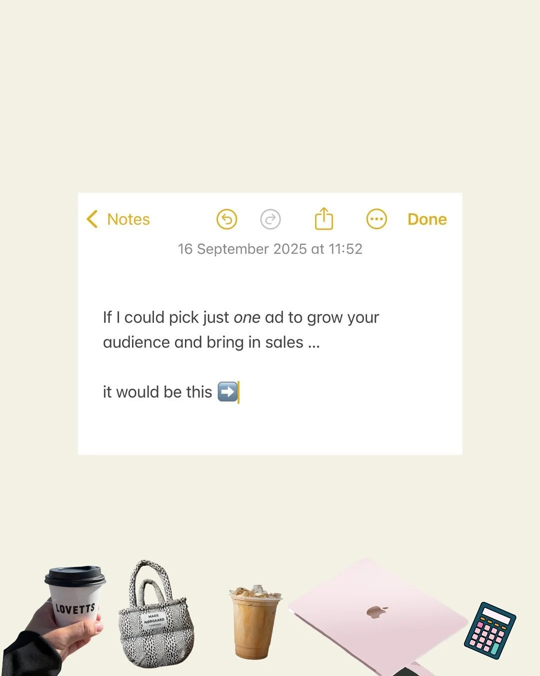 If there&rsquo;s one ad I&rsquo;d call your secret weapon&hellip; it&rsquo;s this one. 👀

Why? Because it&rsquo;s low cost, high impact.

You&rsquo;re not throwing money at the algorithm hoping for the best. You&rsquo;re building a system: new peopl