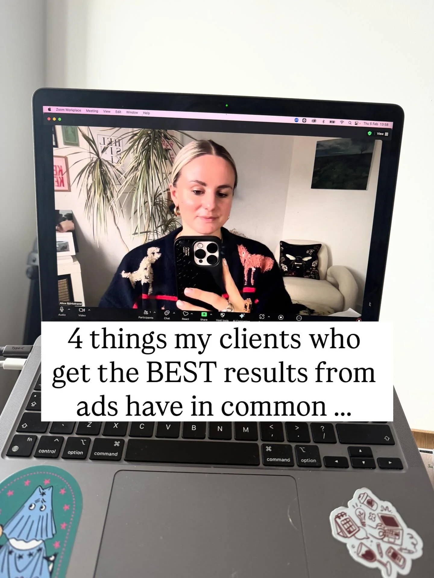 Ads are a skill. Not a hack. And my clients with the most success from ads see that 👀

And they also see their ads and funnel as a system they can use when they&rsquo;re busy, tired, scaling, or selling quietly in the background.

This is the work t
