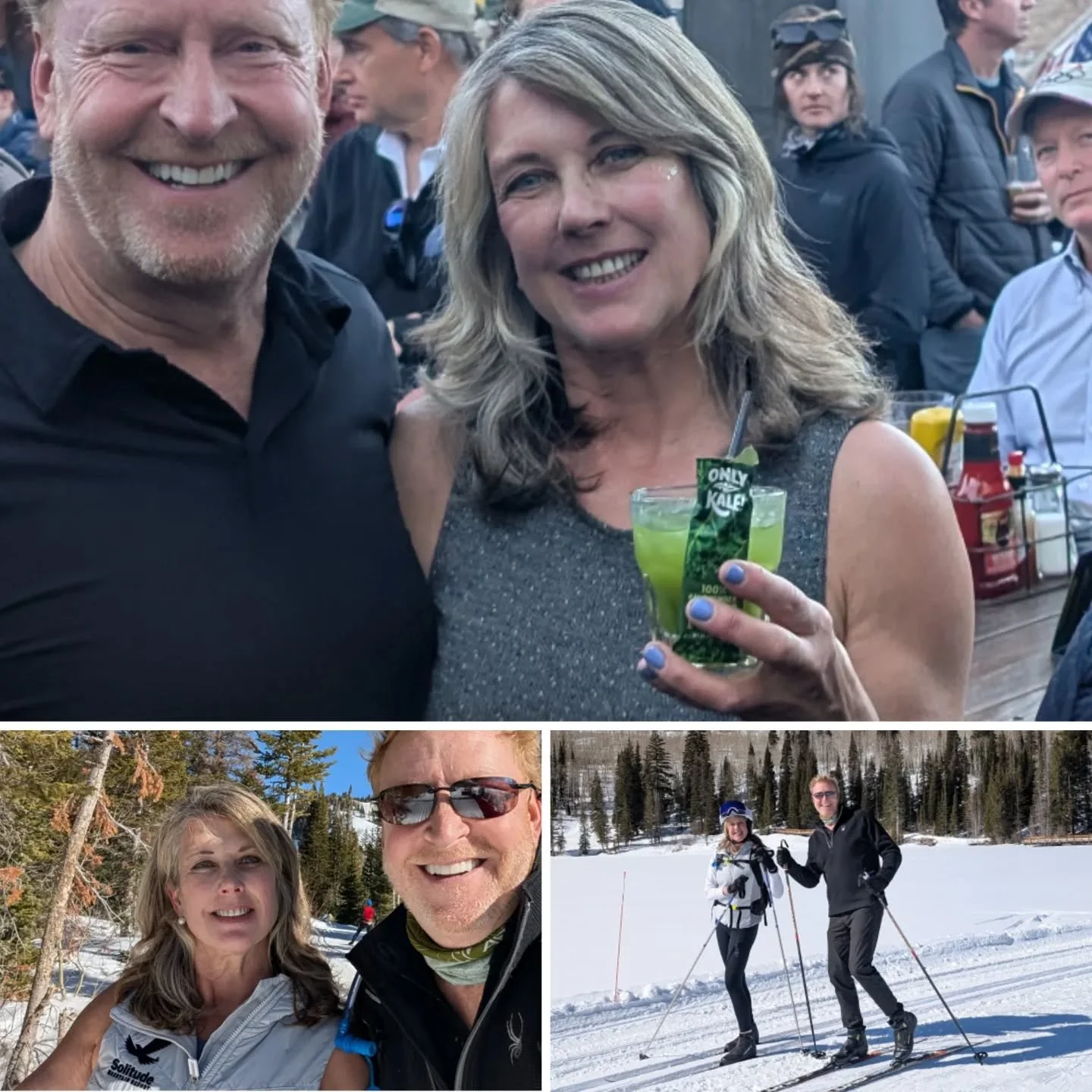 Special thanks to Maryann for taking a day off from downhill skiing in Utah to try out the Nordic trails at the Solitude Ski Center with me. Great bonus to a superfun trip with superfood fuel along the way! #onlykale, #kale, #crosscountryskiing