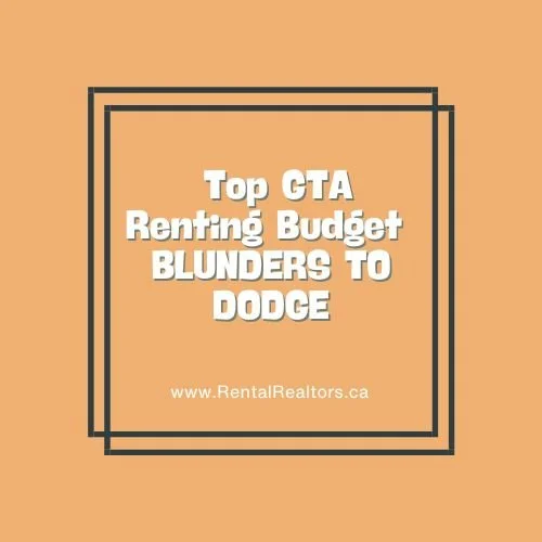 Top GTA Renting Budget Blunders to Dodge