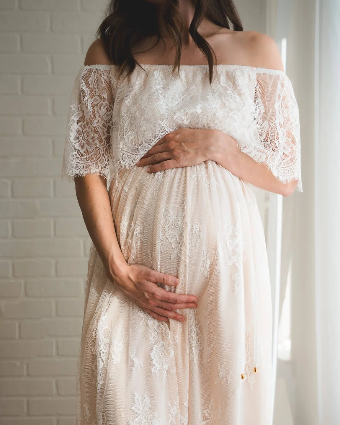 Capturing every detail. Maternity photographer in Asheville, NC.