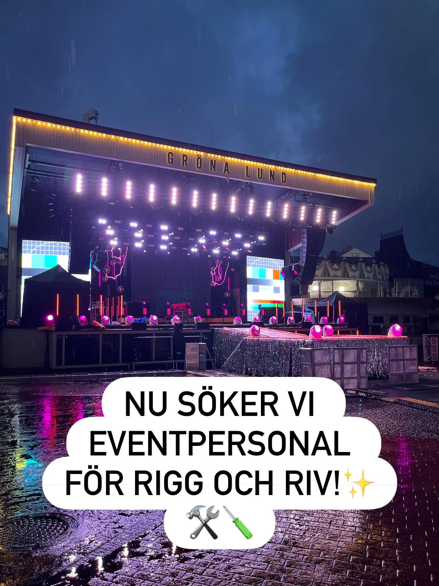 ✨ Vi s&ouml;ker fler till v&aring;rt team! ✨

Gillar du dekor, event och att bygga upp milj&ouml;er? Nu letar vi efter eventpersonal som vill vara med och skapa minnesv&auml;rda upplevelser tillsammans med oss f&ouml;r rigg och riv av eventdekor.

Du