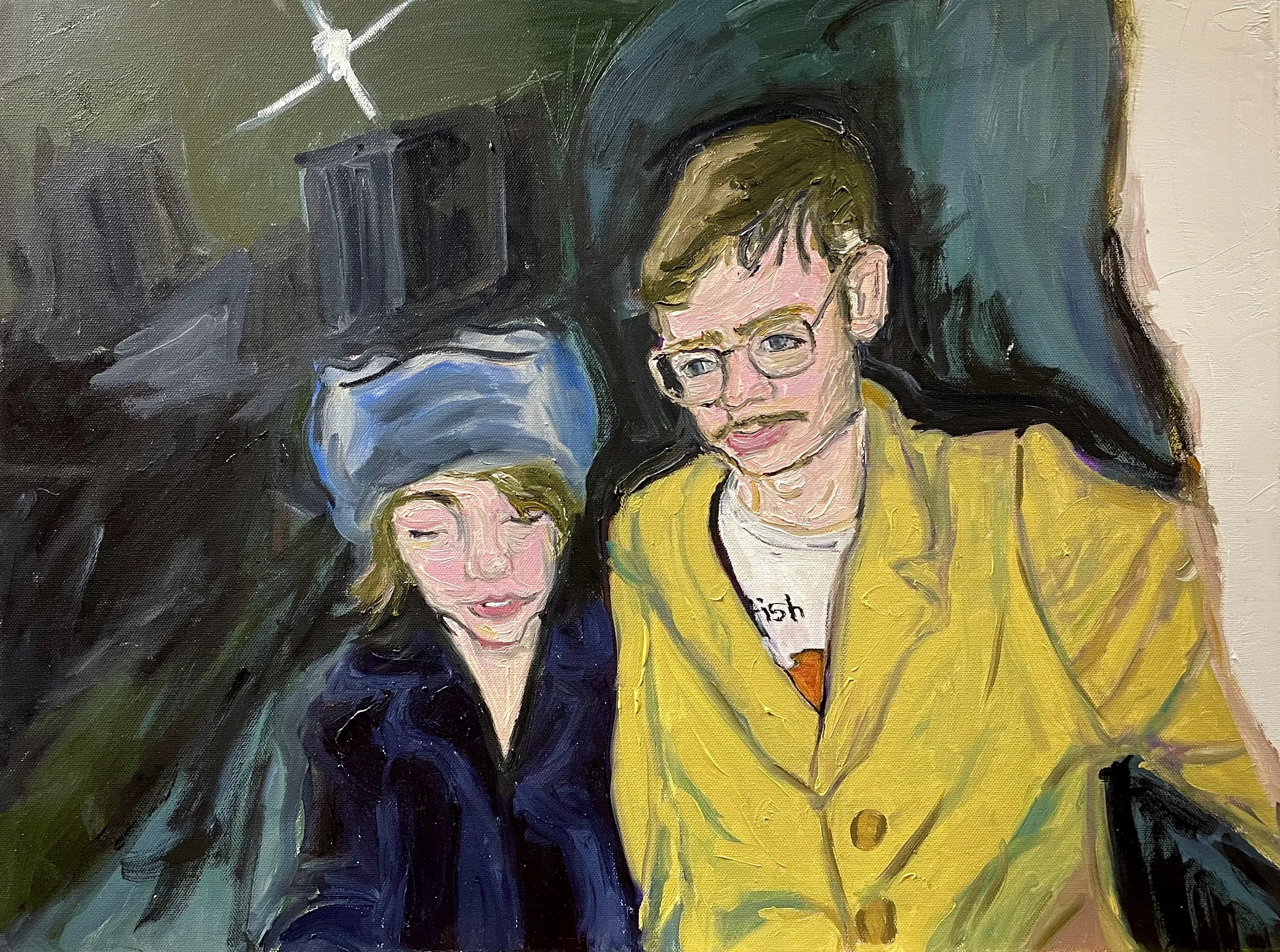 brooke & ben (2025)
oil on canvas
18" x 24"
(commissioned)