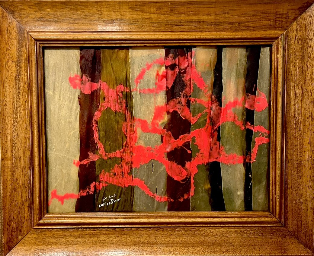  La Danse Elle Est Enceite | Acrylic on Kelp