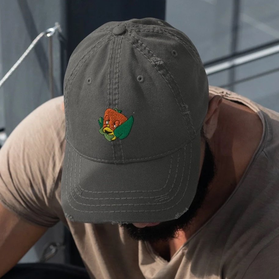 Distressed Dad Hat