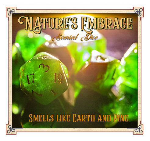 NATURE'S EMBRACE SCENTED DICE