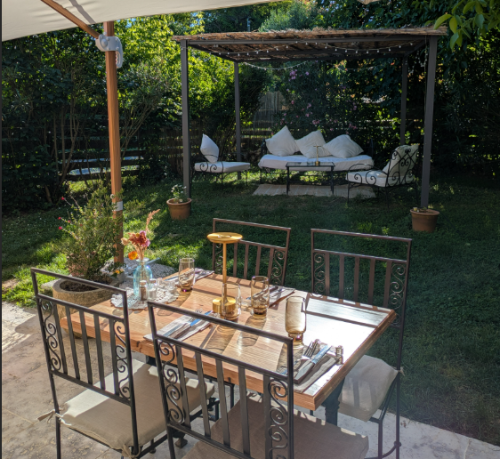 Brunch au jardin