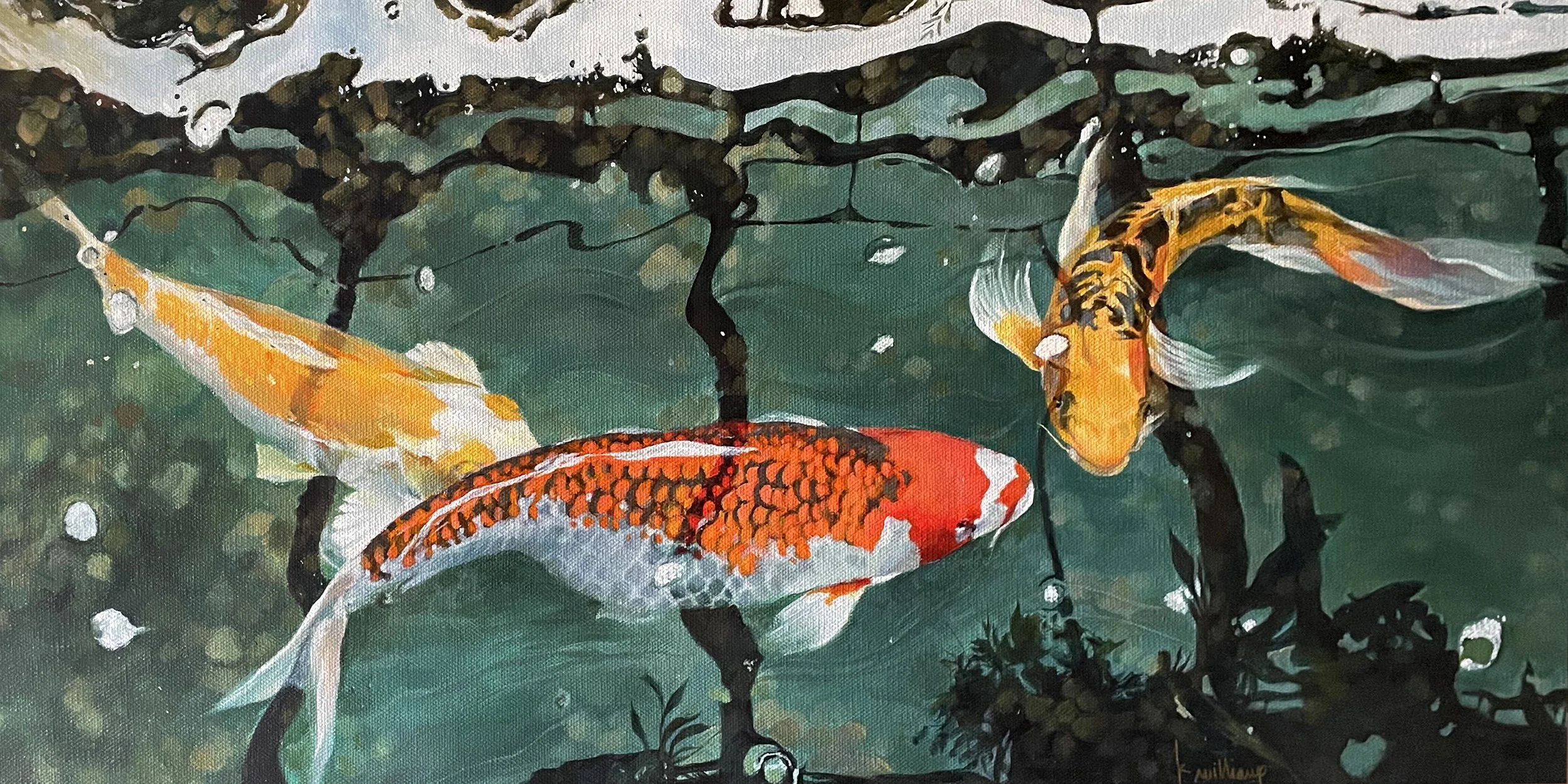 Kermit's Koi (Print)