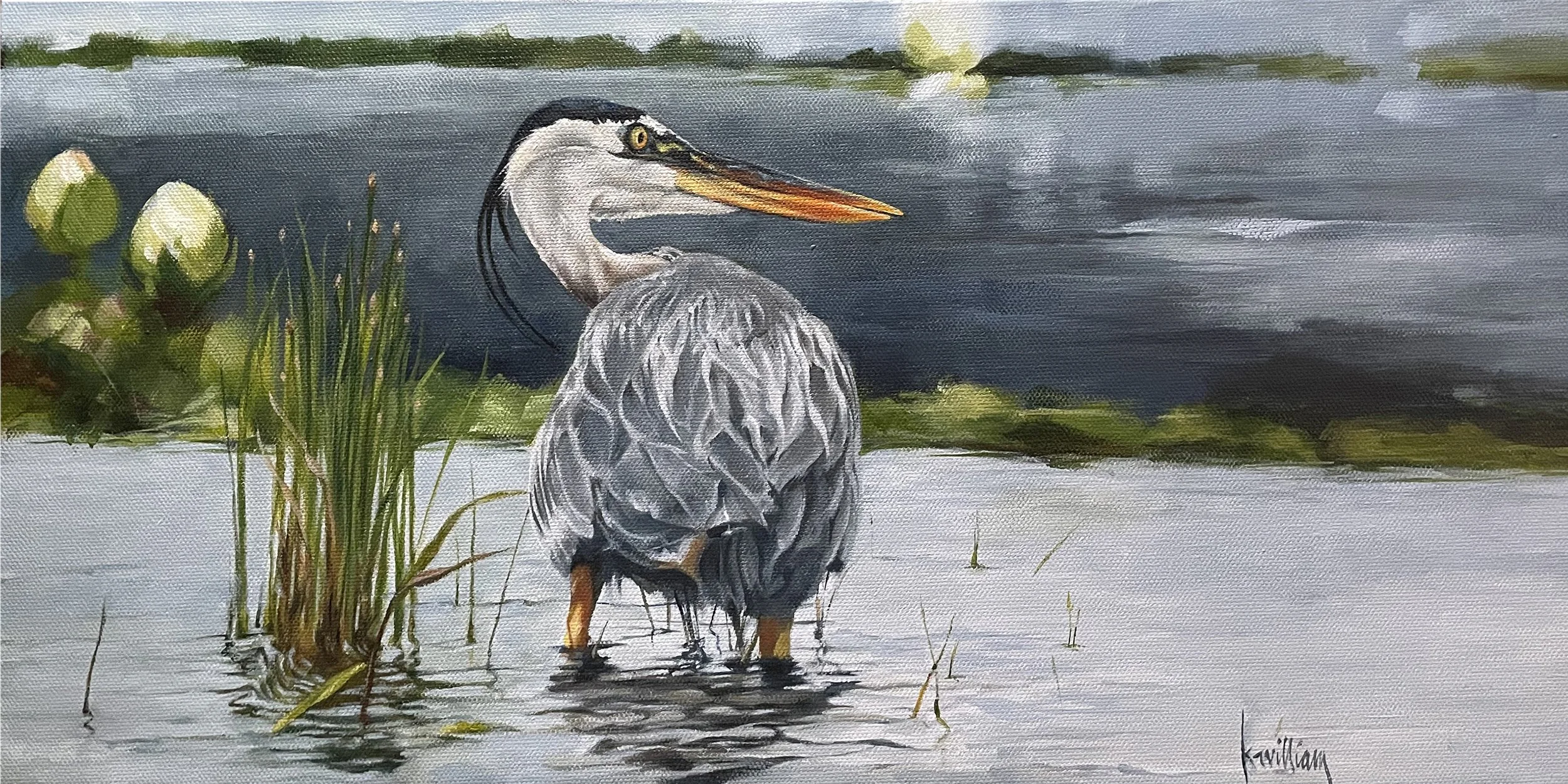 The Blue in Yellow (Print)