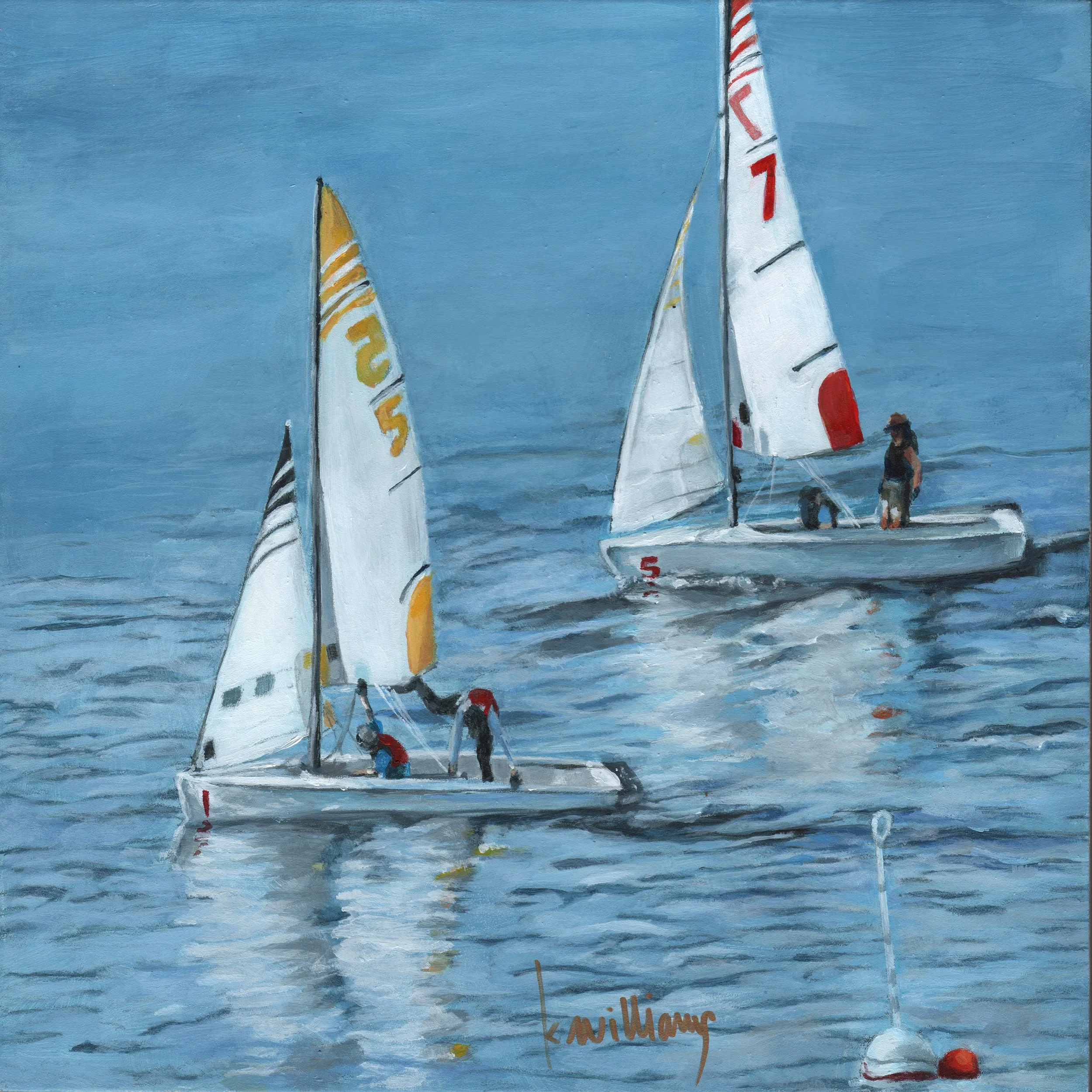 Banks Channel Sail (Print)