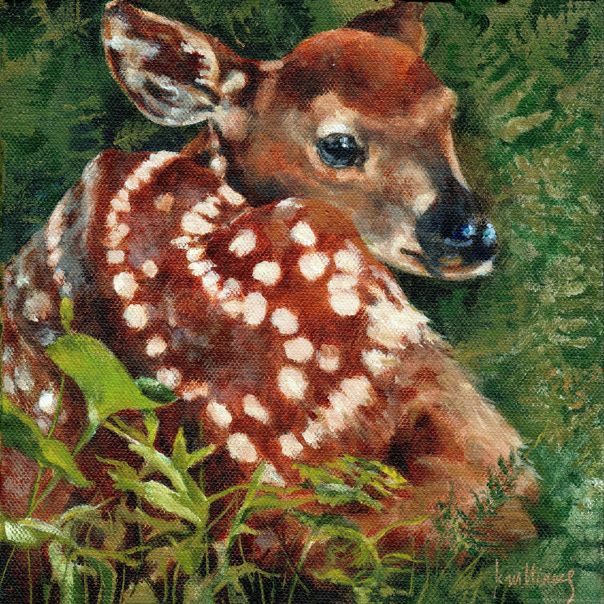 Fawn Nouveau (Print)