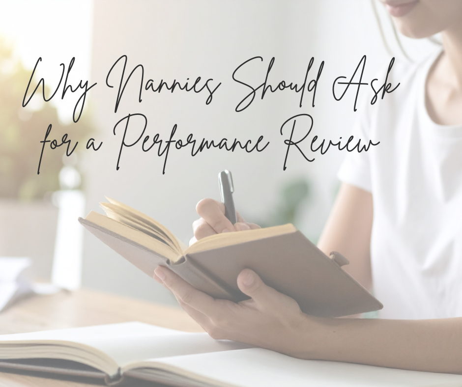 Why Nannies Should Ask for a Performance Review