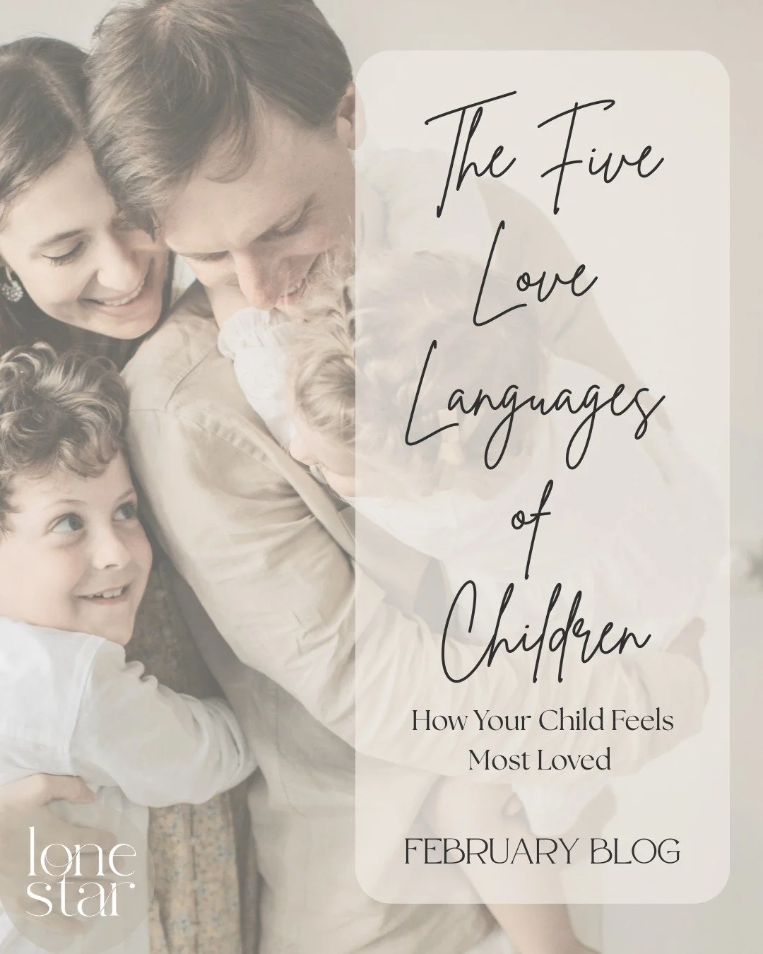 Whether you&rsquo;re a parent or a caregiver, learning a child&rsquo;s love language changes how you show up. 

This month's blog cover's The Five Love Languages and what they might look like in children. 
Because when kids feel understood, they feel