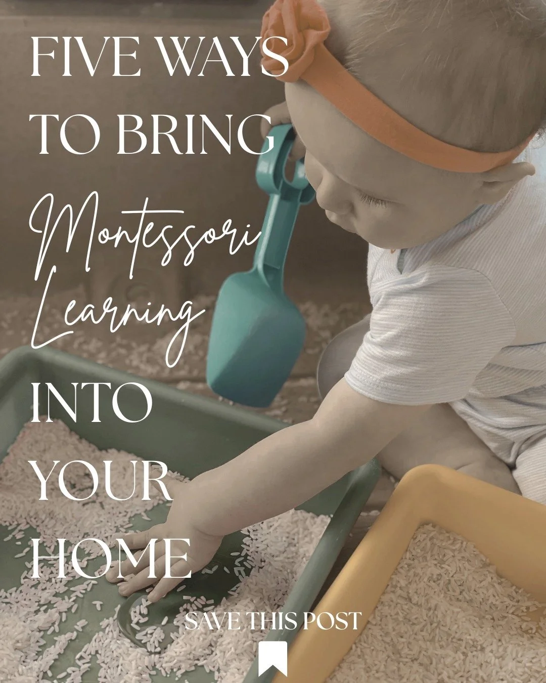 You don&rsquo;t need a perfectly curated playroom to support your child&rsquo;s learning 💛

Sometimes it looks like letting them pour
their own milk (and cleaning up the spill after), 
helping you fold laundry, or following their lead 
when they&rsq