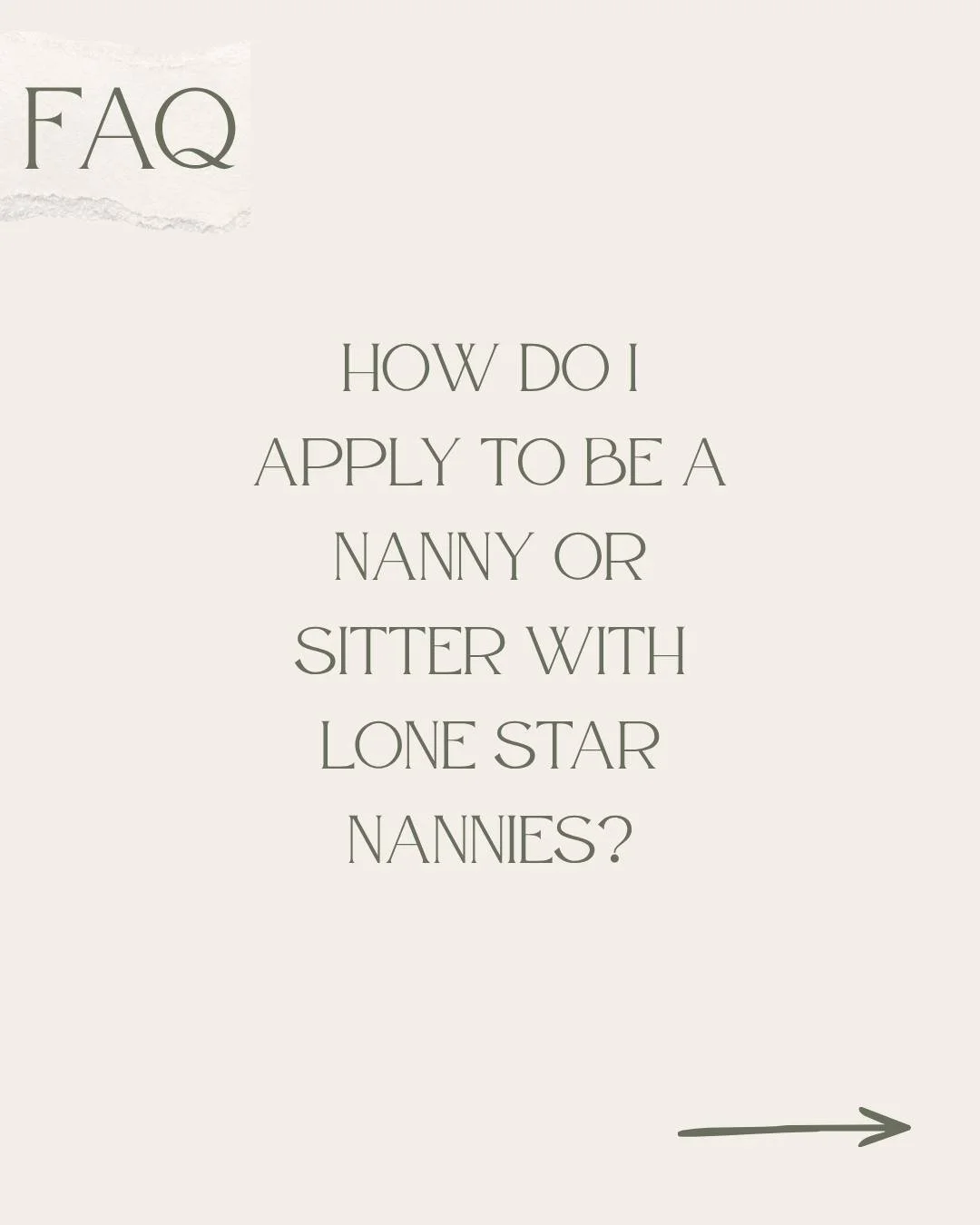 You've heard the rumors.

And yes, they're all true. 

Lone Star Nannies is a fabulous
agency to work for!

Read below to find out how to 
apply with Lone Star Nannies. 
Your dream job could be just 
around the corner!

Our process is designed to hel