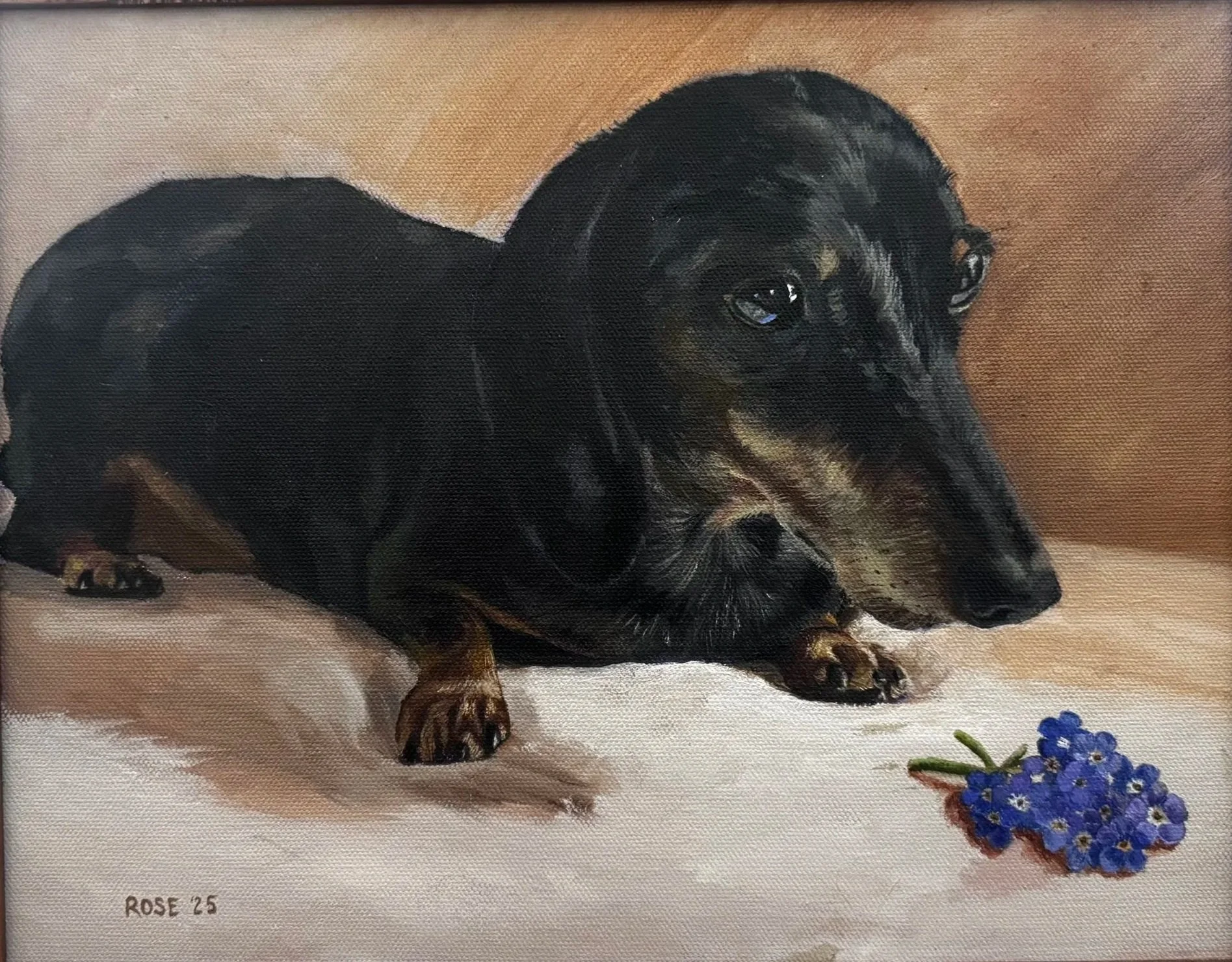 “Forget Me Nots” 11 x 14 oil on canvas

Private Collection, Florida