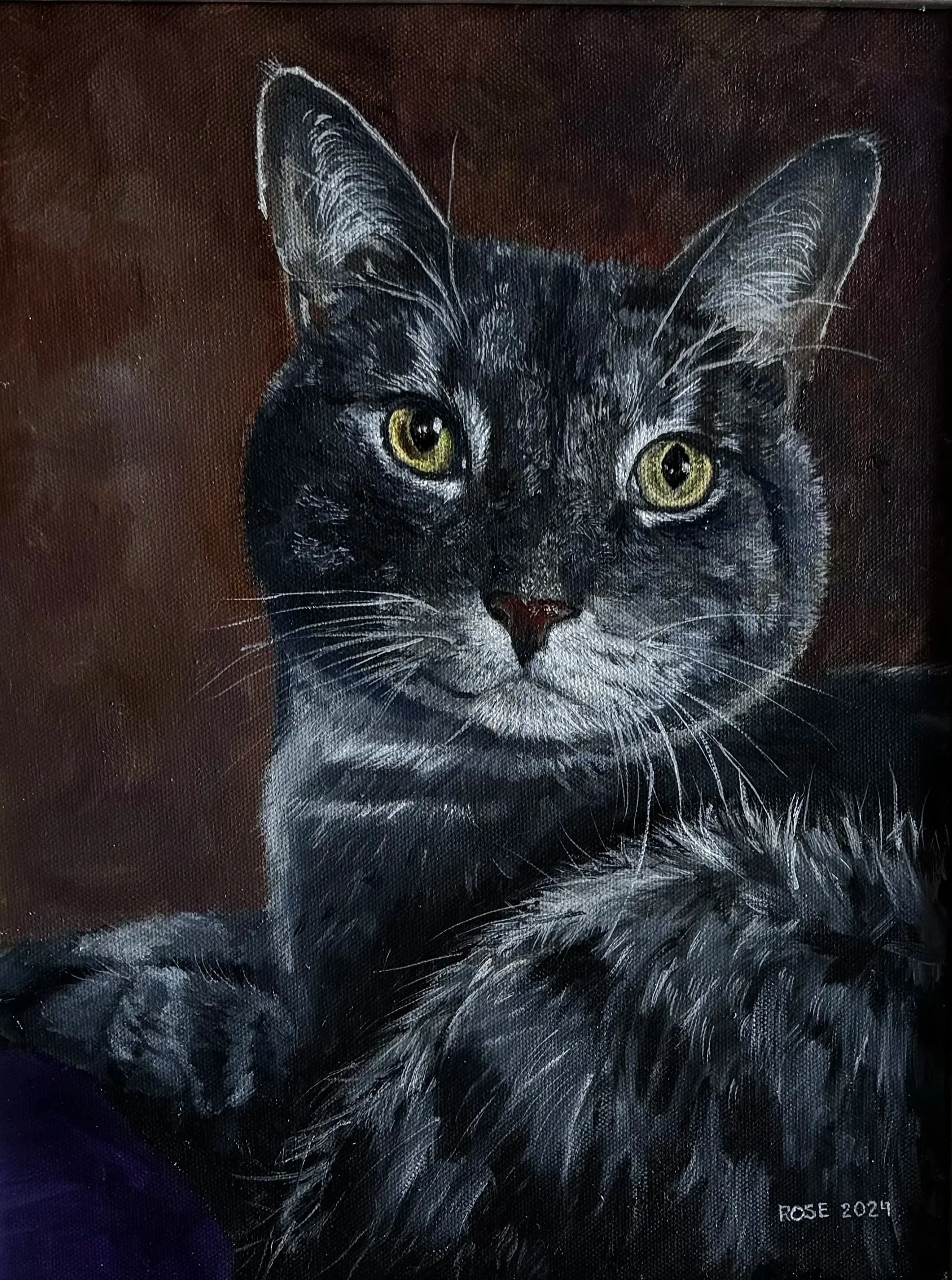 “Luney” 11 x 14 oil on canvas 

Private Collection, Boston