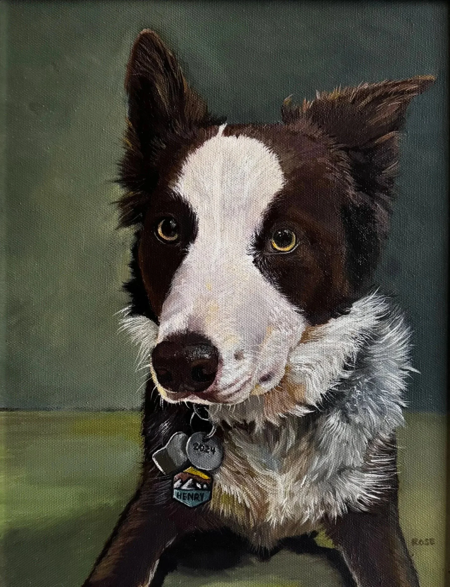 “Henry” 11 x 14 oil on canvas 

Private Collection, Vermont
