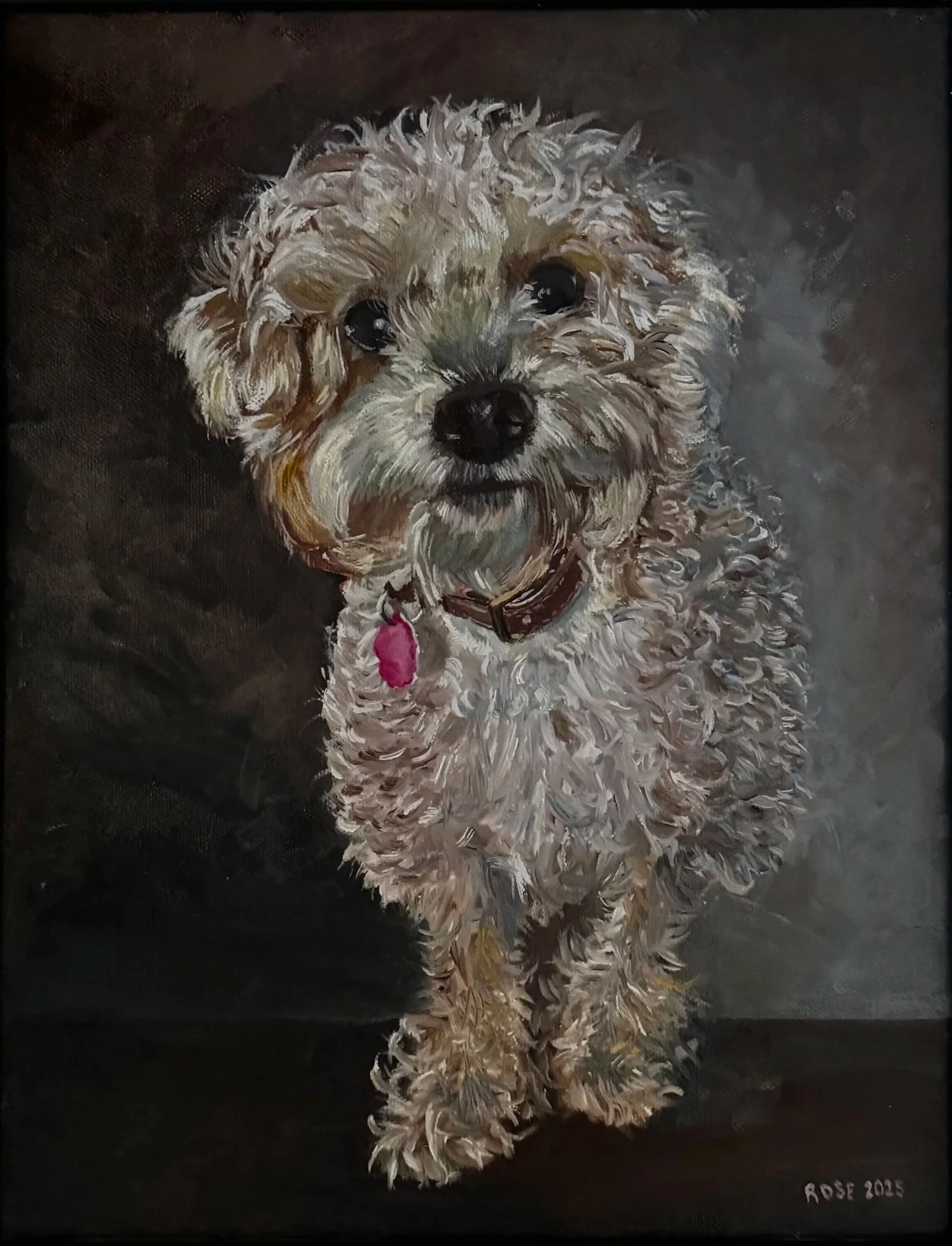 “Mala” 11 x 14 oil on canvas

Private Collection, Washington, DC