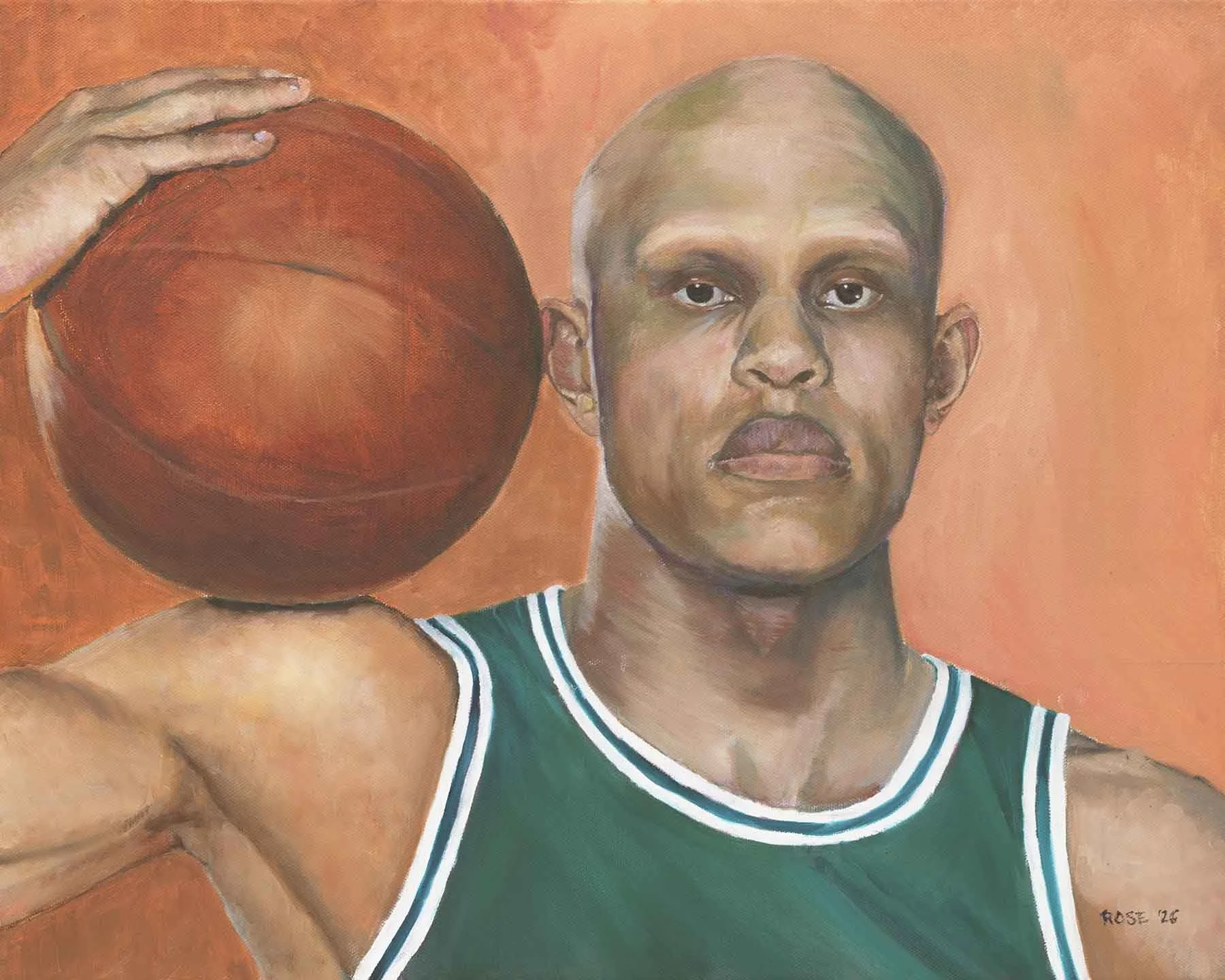"Jordan Walsh" 16x20  oil on canvas