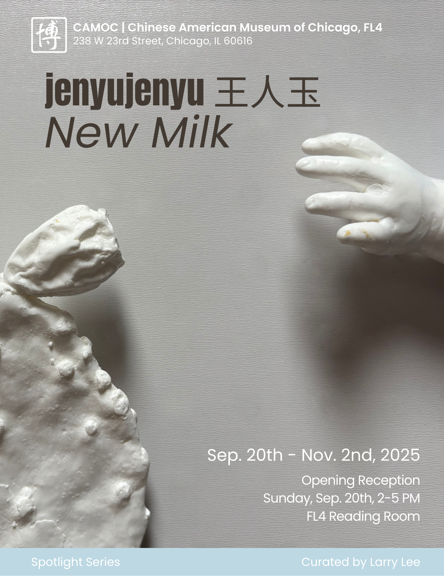 Spotlight Series: Jenyu Wang Opening Reception