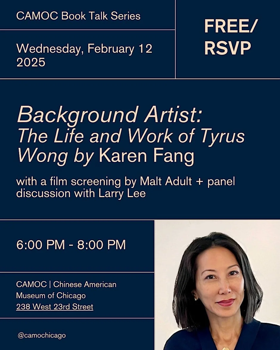 CAMOC Book Talk - Background Artist: The Life and Work of Tyrus Wong