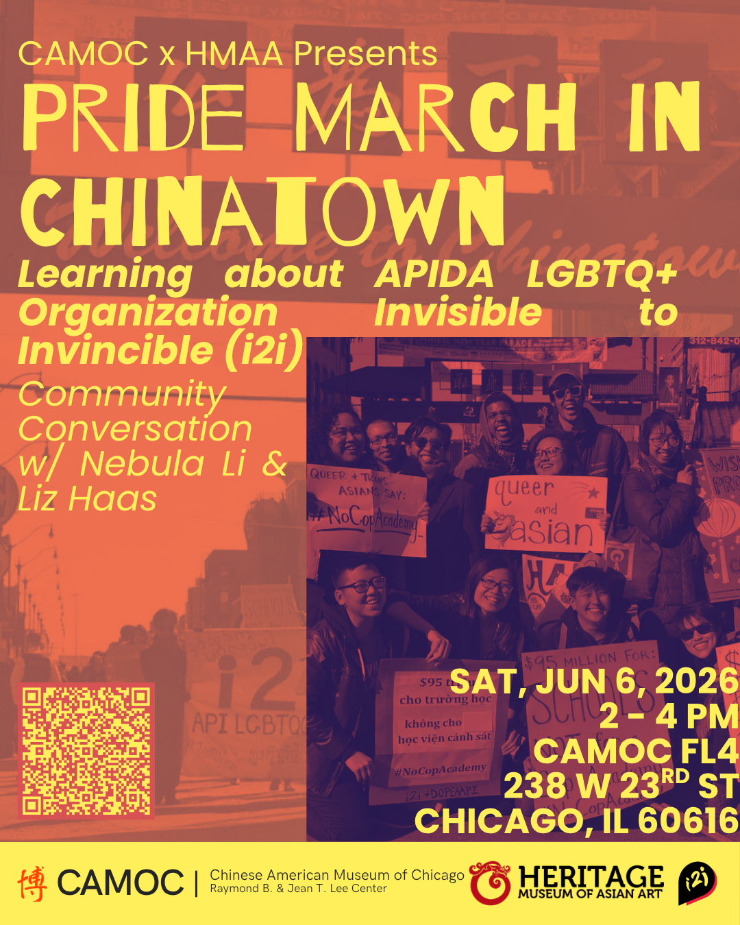 Pride March in Chinatown: Learn about APIDA LGBTQ+ organization Invisible to Invincible (i2i)