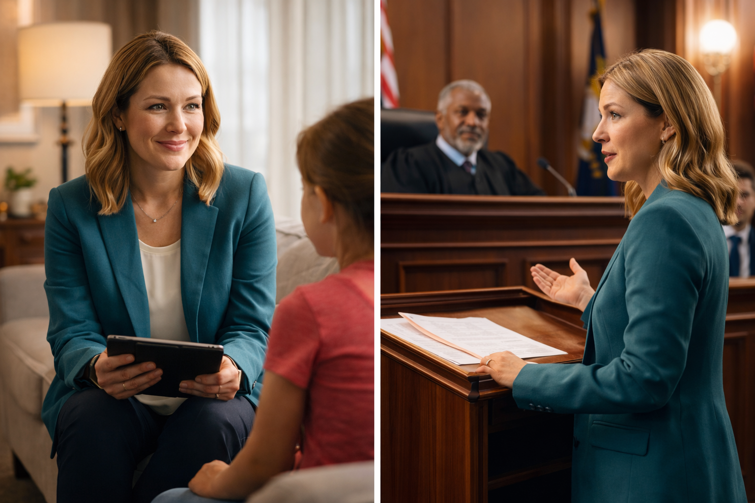 Representing a child during custody battle