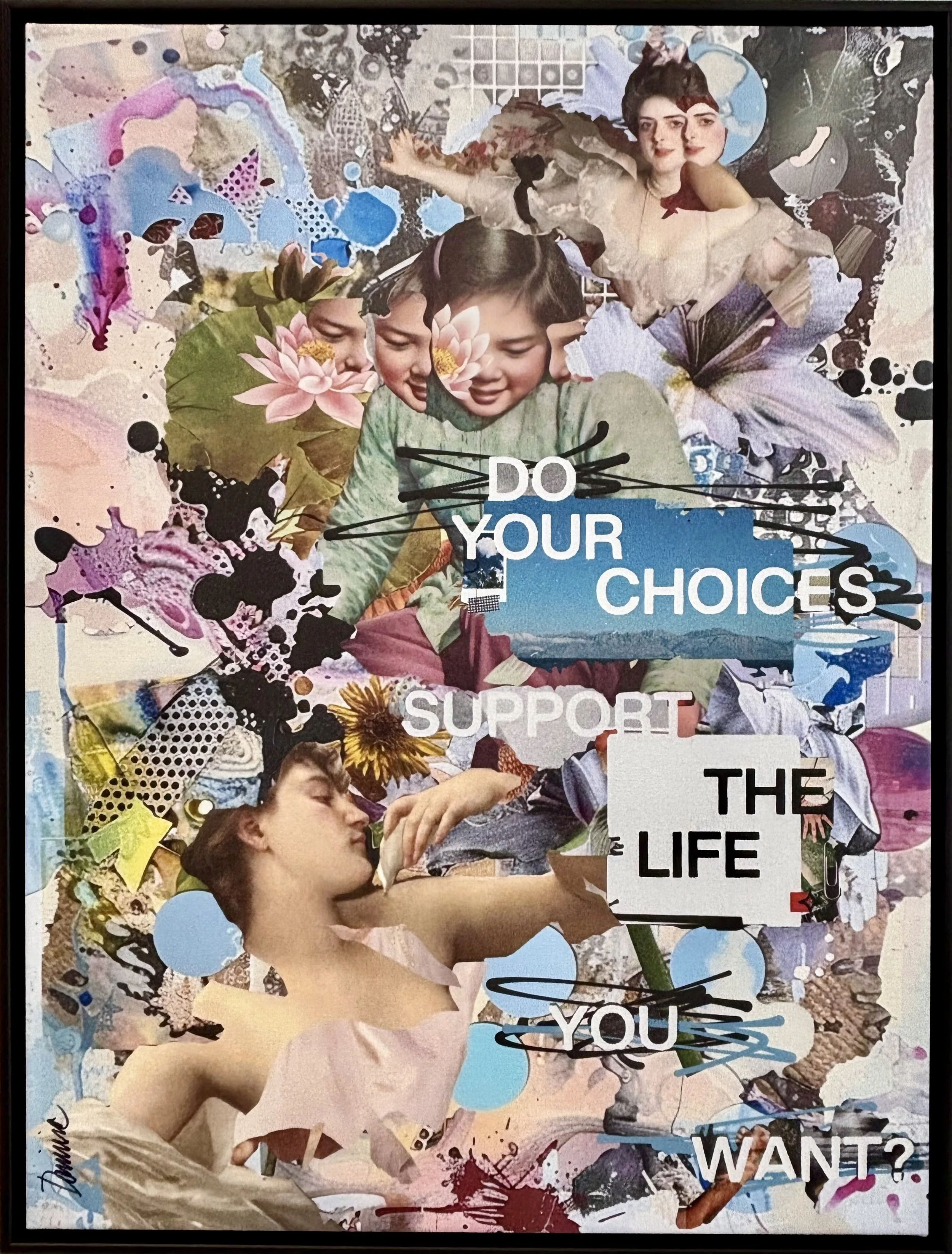 Choices by Dominic LaRiccia
Collage, 24 x 18