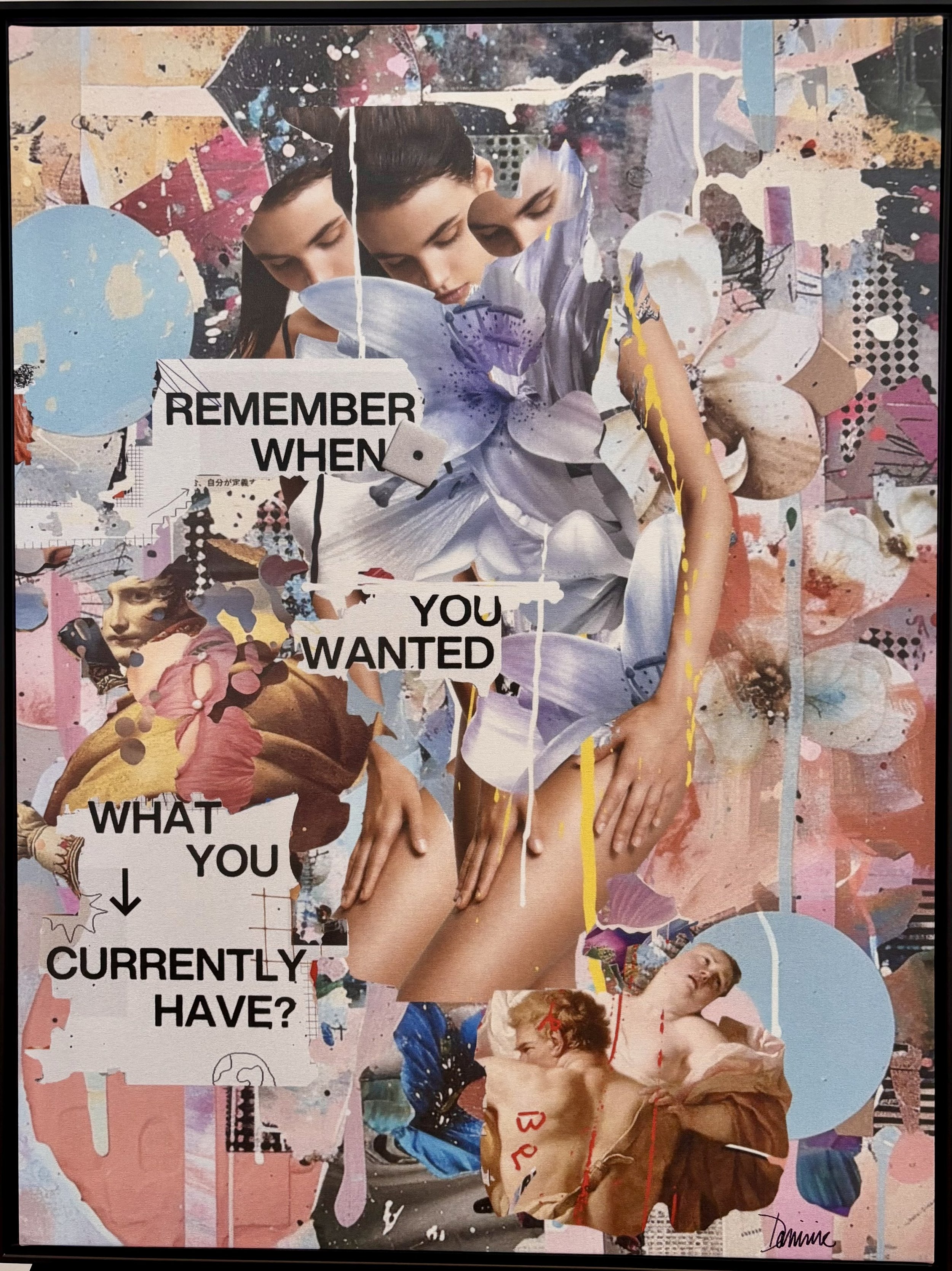 Remember by Dominc LaRiccia
Collage, 32 x 24