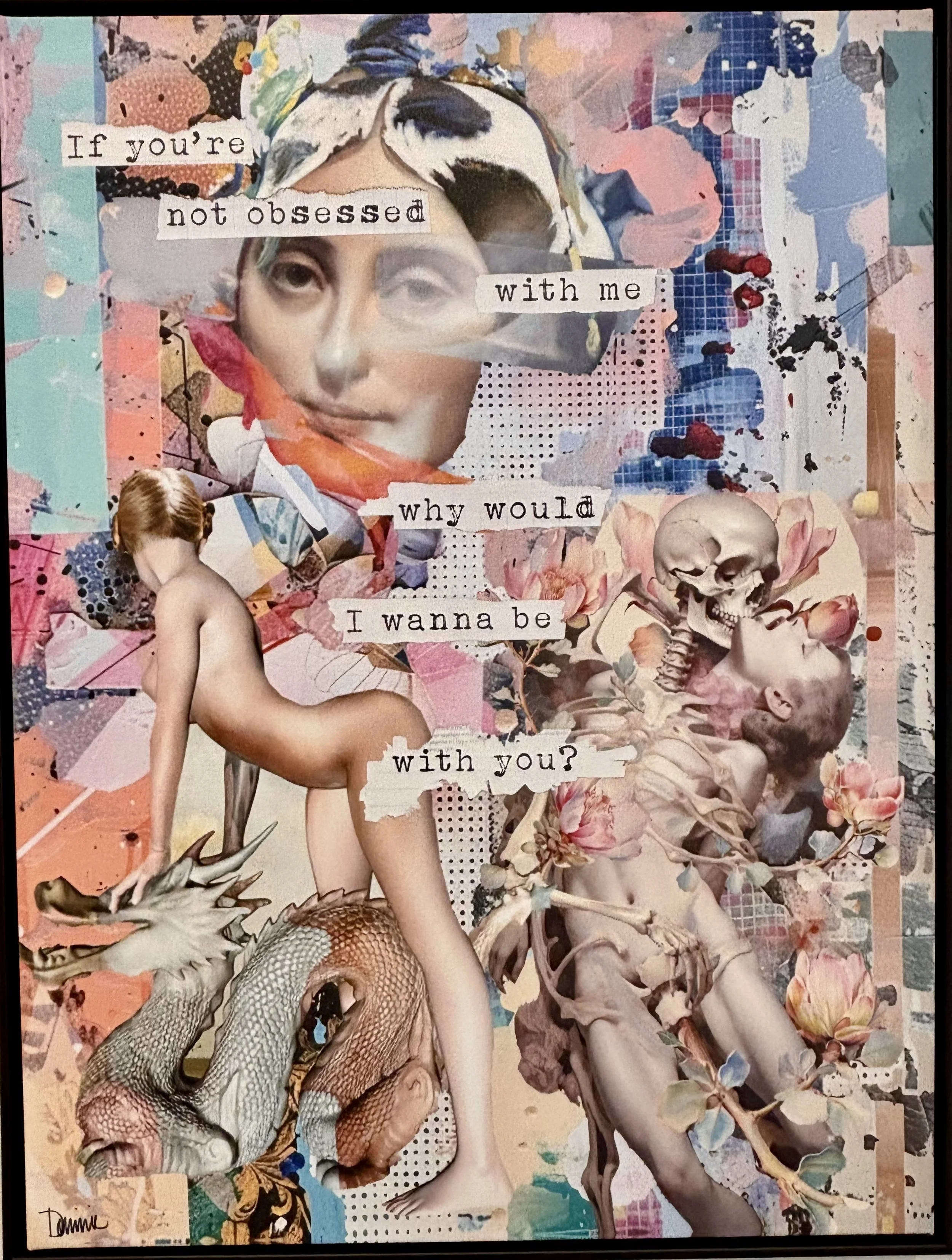 Why? by Dominic LaRiccia
Collage, 32 x 24