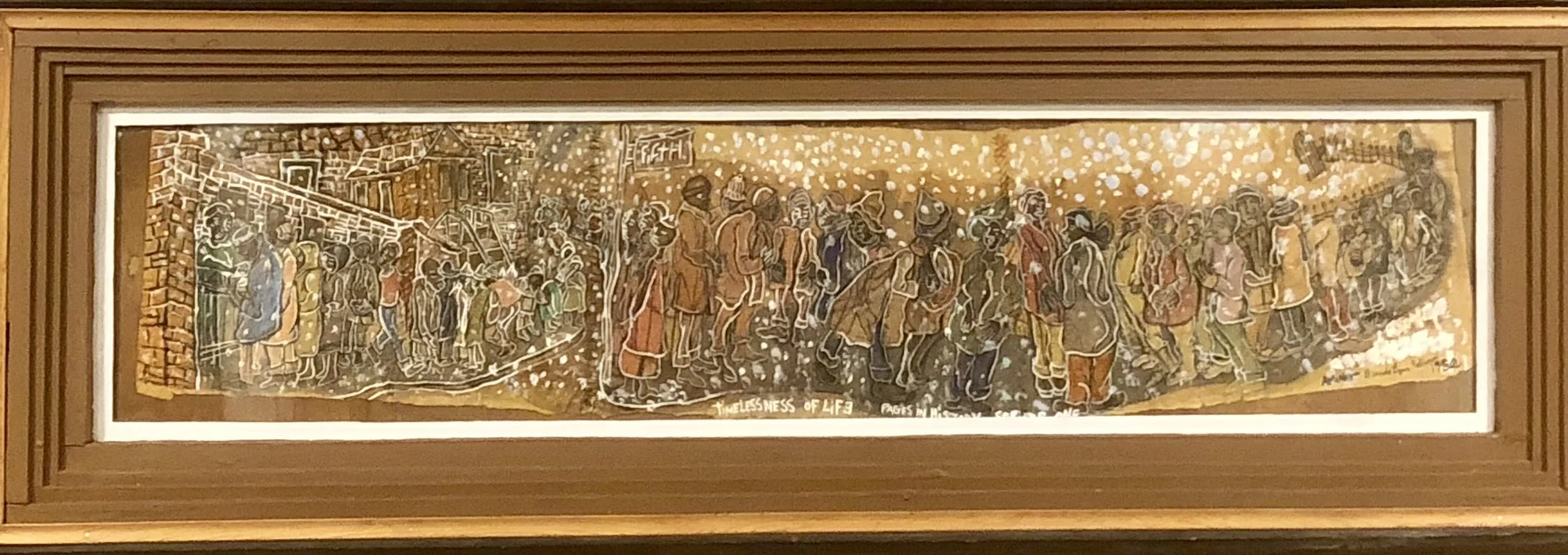 Box Lunch - Fifth & Rich Streets, Columbus, Ohio, 1982 by Aminah Brenda Lynn Robinson