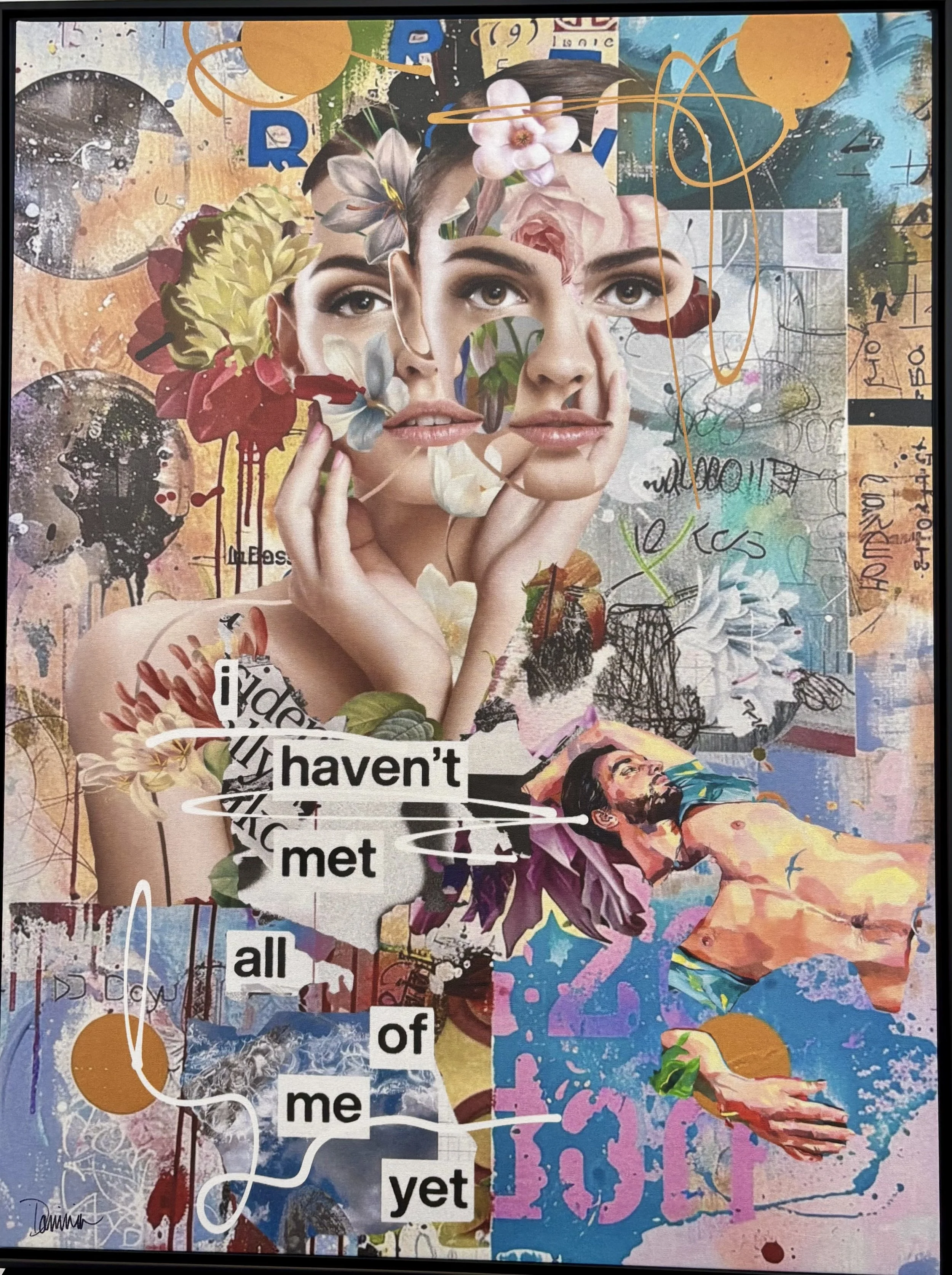 Met by Dominic LaRiccia
Collage, 32 x 24