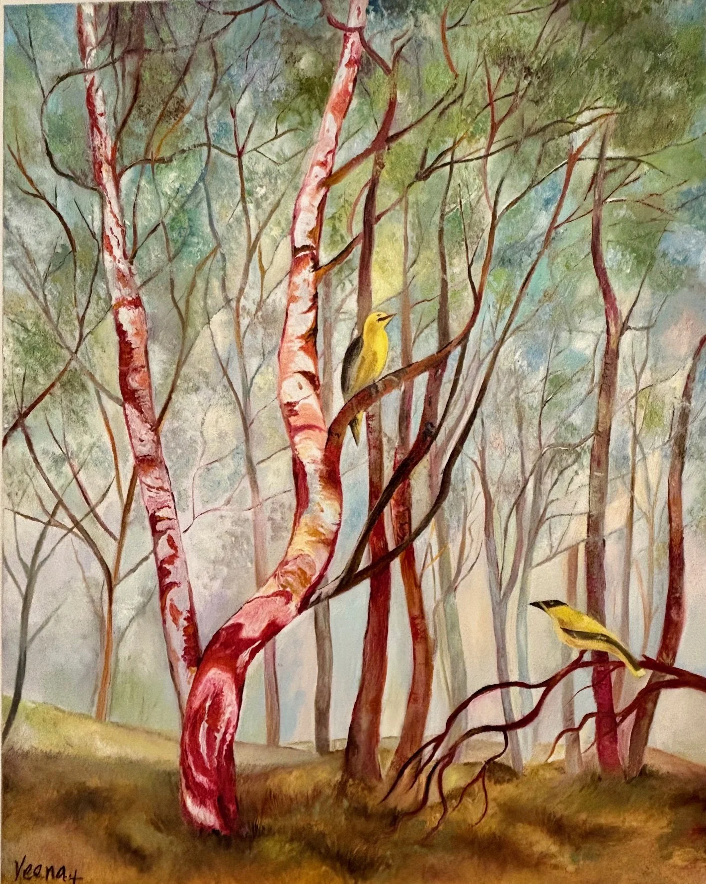 Yellow Birds by Veena Bansal