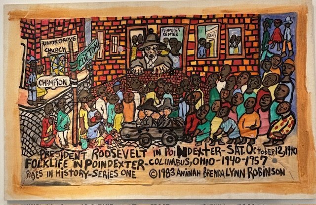 Folklife in Poindexter by Aminah Brenda Lynn Robinson
