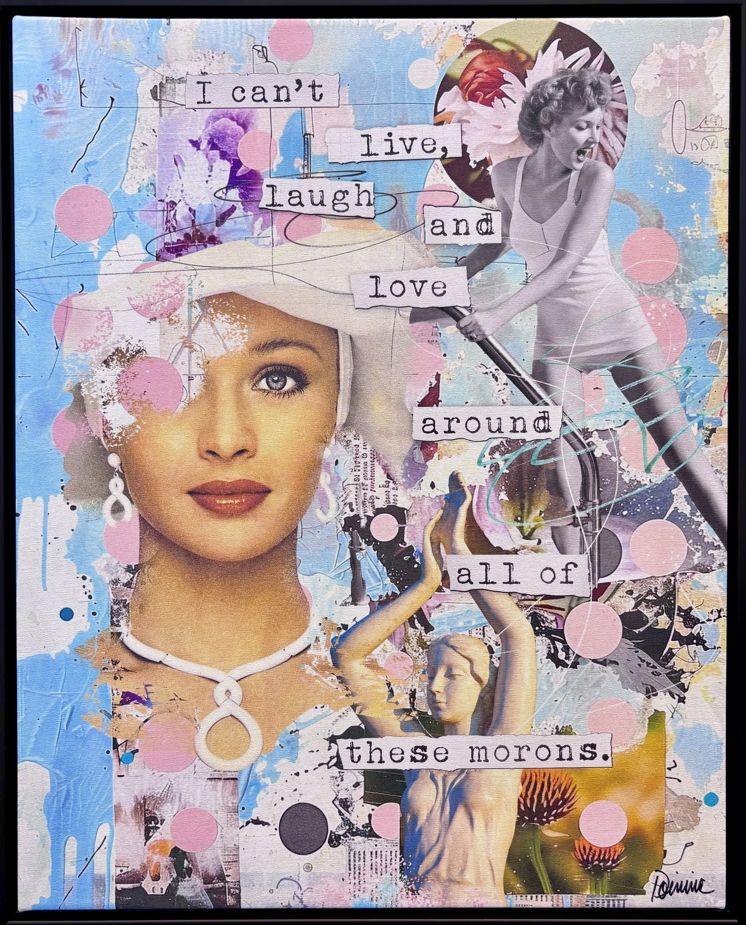 Laugh by Dominic LaRiccia
Collage, 20 x 16