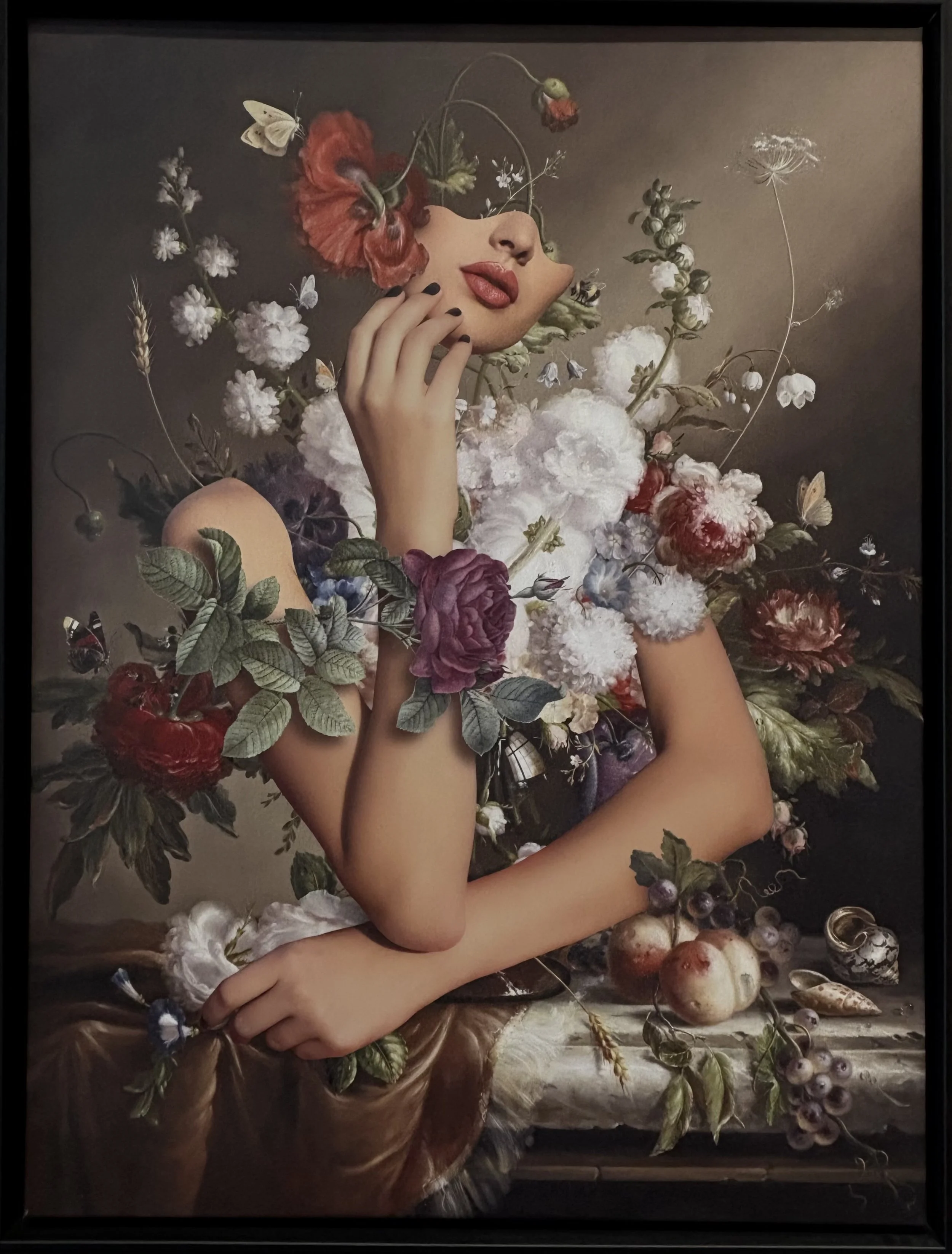 Brought Me There by Dominic LaRiccia
Collage/Painting, 32 x 24