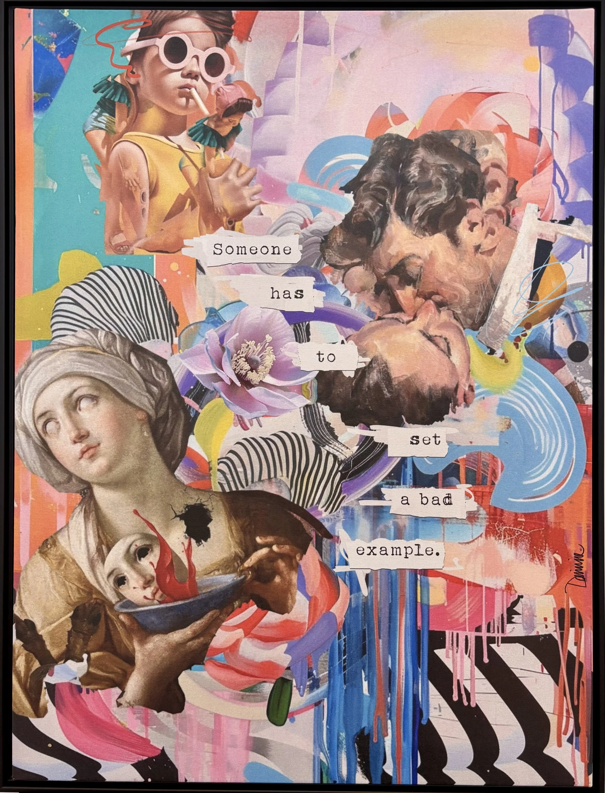 Example by Dominic LaRiccia
Collage, 32 x 24