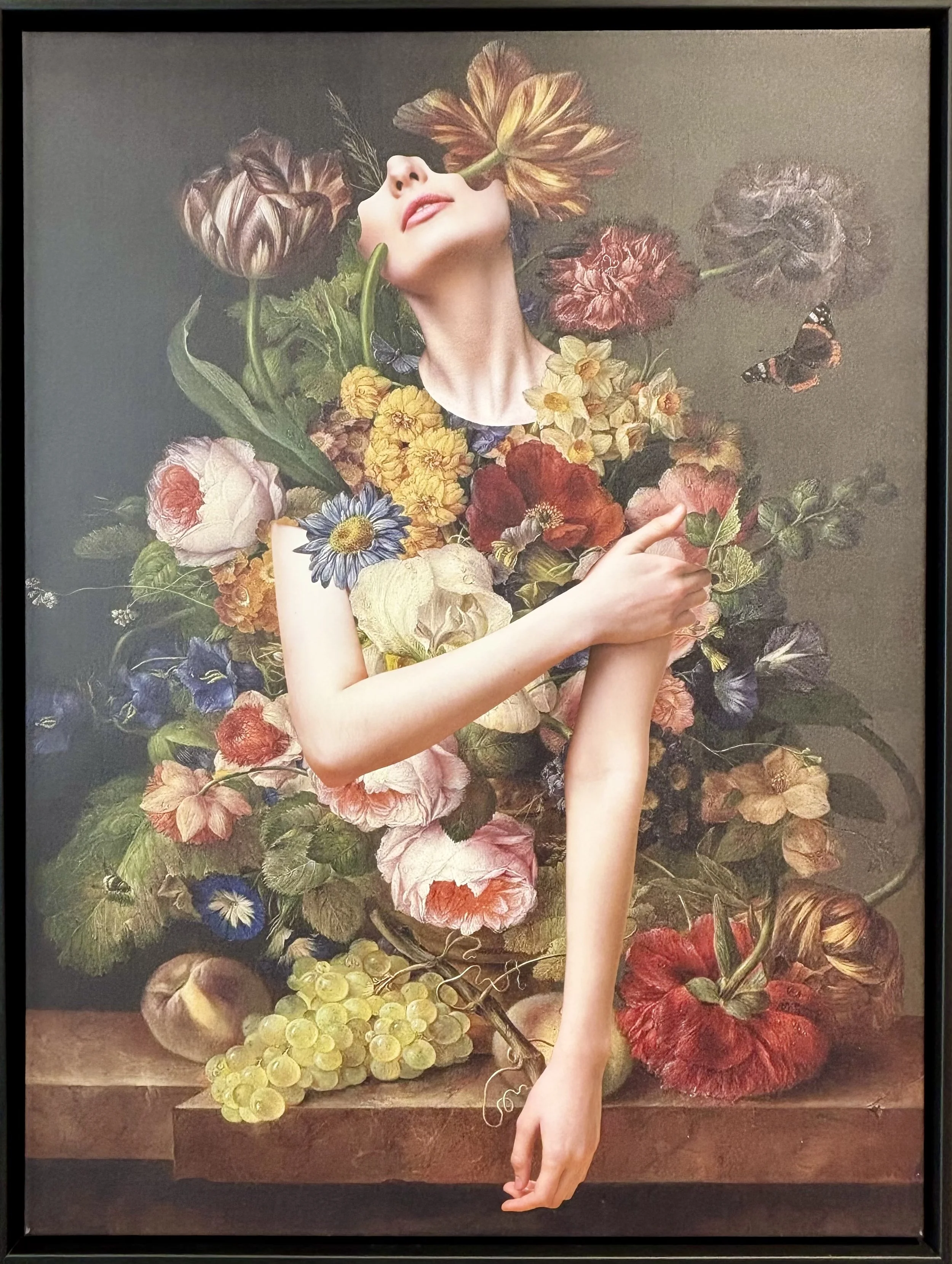 Dare To Be by Dominic LaRiccia
Collage/Painting, 32 x 24