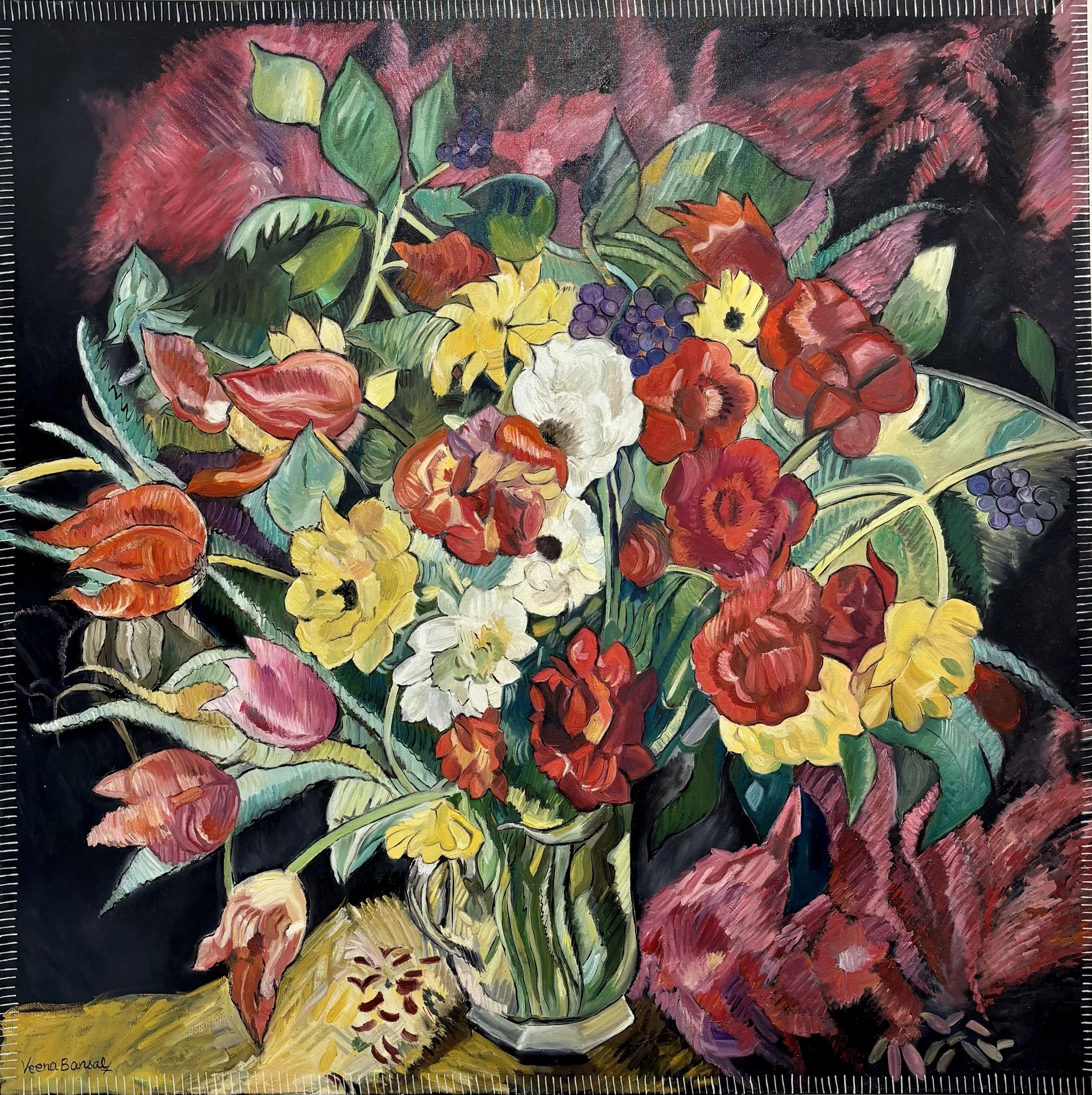 Warmth in Bloom by Veena Bansal