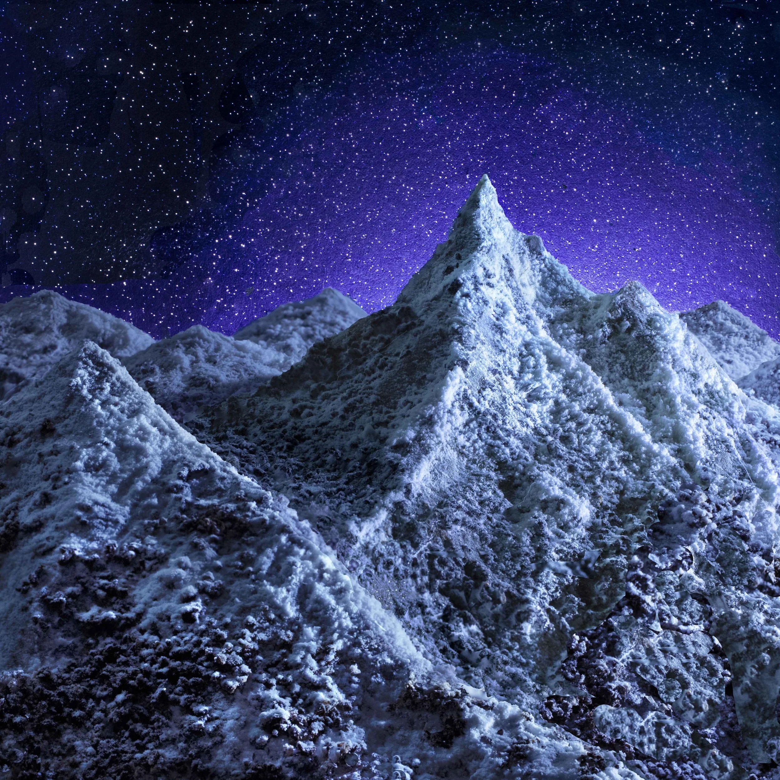 Snowy Mountain Range by Stephen Dorsett