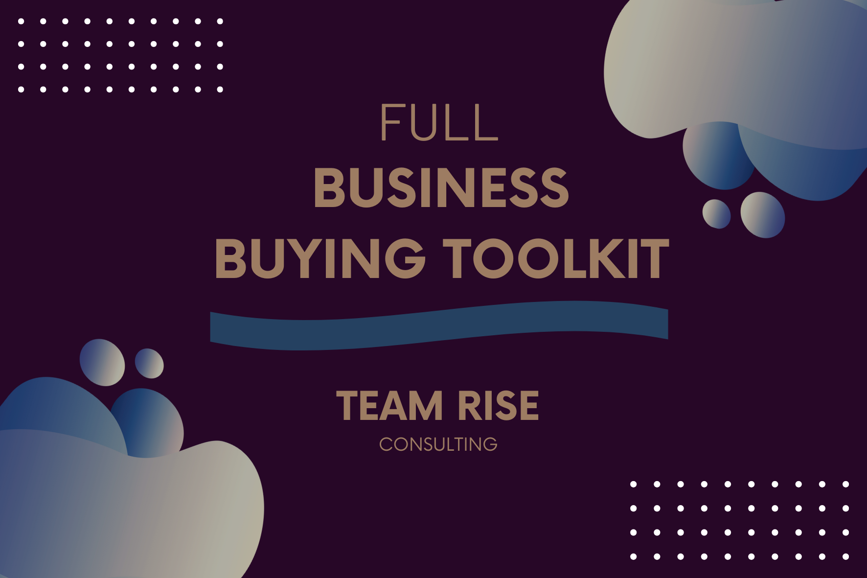 COMING SOON: Toolkit