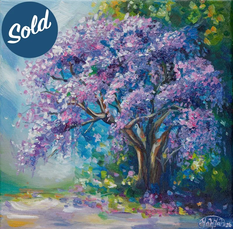 SOLD_Lavender Bloom 10” x 10” .jpg