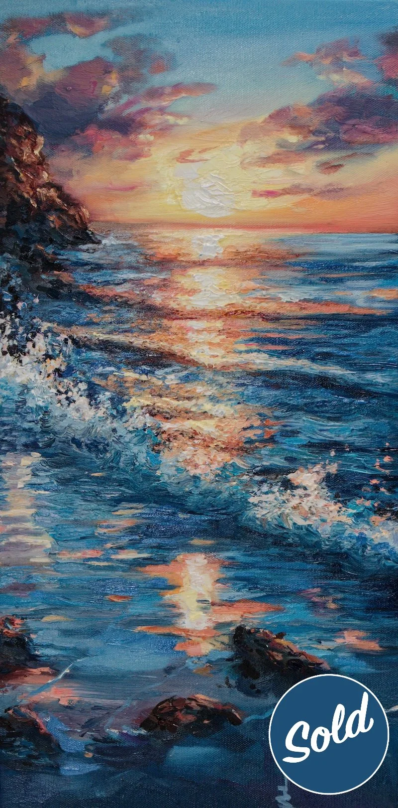 Reflections of Las Quevas - 10” x 20”