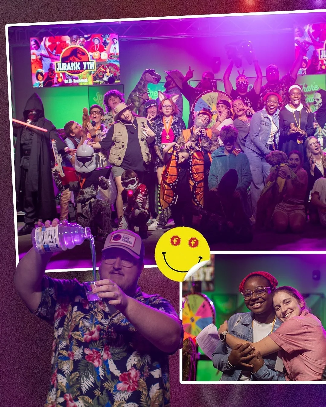 Jurassic YTH was epic!! We can&rsquo;t wait for next Wednesday, new series, new month, guest speaker&hellip; it&rsquo;s sounds too good to be true but it&rsquo;s not! #fellowshipYTH #FRNDSlead #MovementPeople