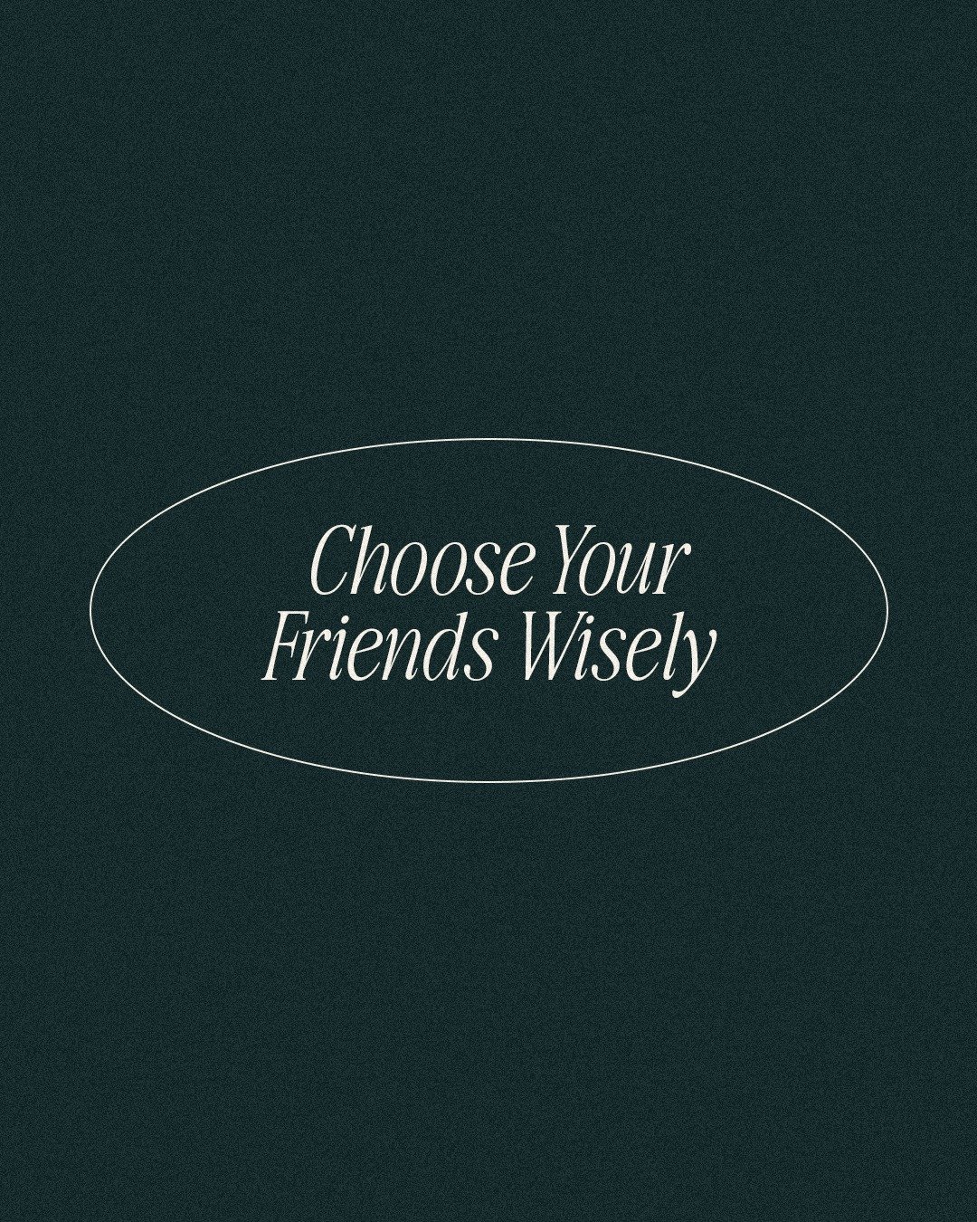 In the scope of eternity, our life is like a mist of fog. It is here for a moment and then gone. Make sure you're choosing friends wisely, living with eternal perspective and aligning your plans with God's will.