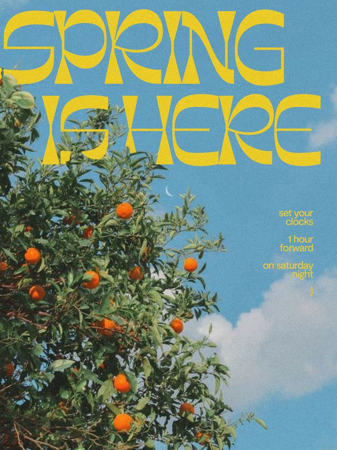 LOADING... Entering the season of sunlight until 8pm 😆 Set your clocks an hour forward tonight! We'll see you in the morning!