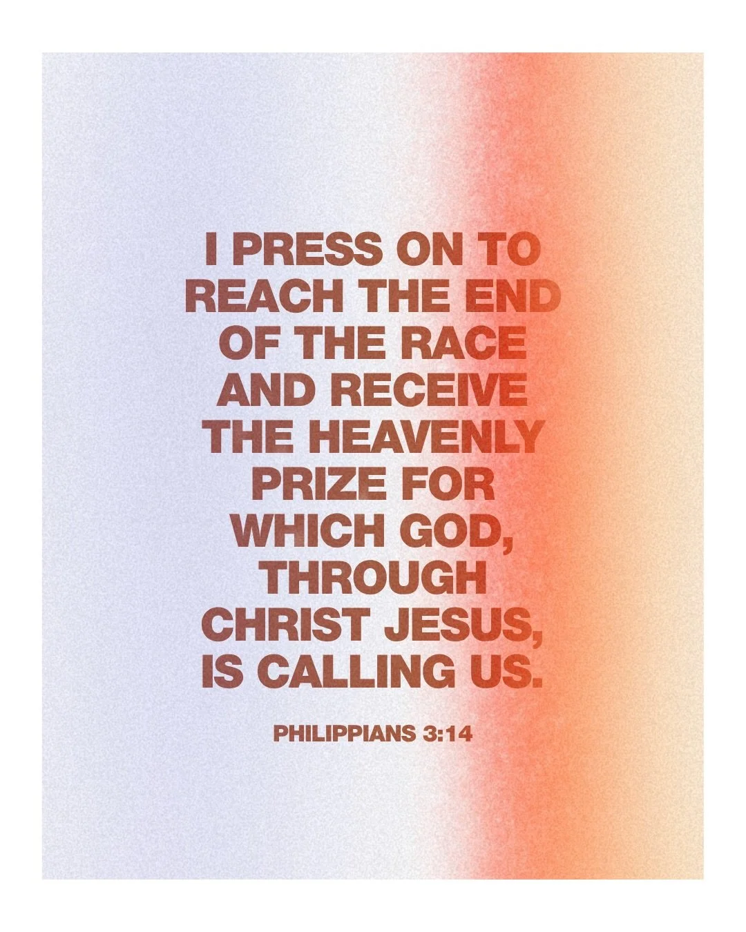 As you head into your week, keep moving forward with purpose and don&rsquo;t lose sight of what&rsquo;s in front of you. We&rsquo;re cheering you on every step of the way! 🤍

Find the full Philippians 3:12&ndash;16 message on our YouTube channel 📲