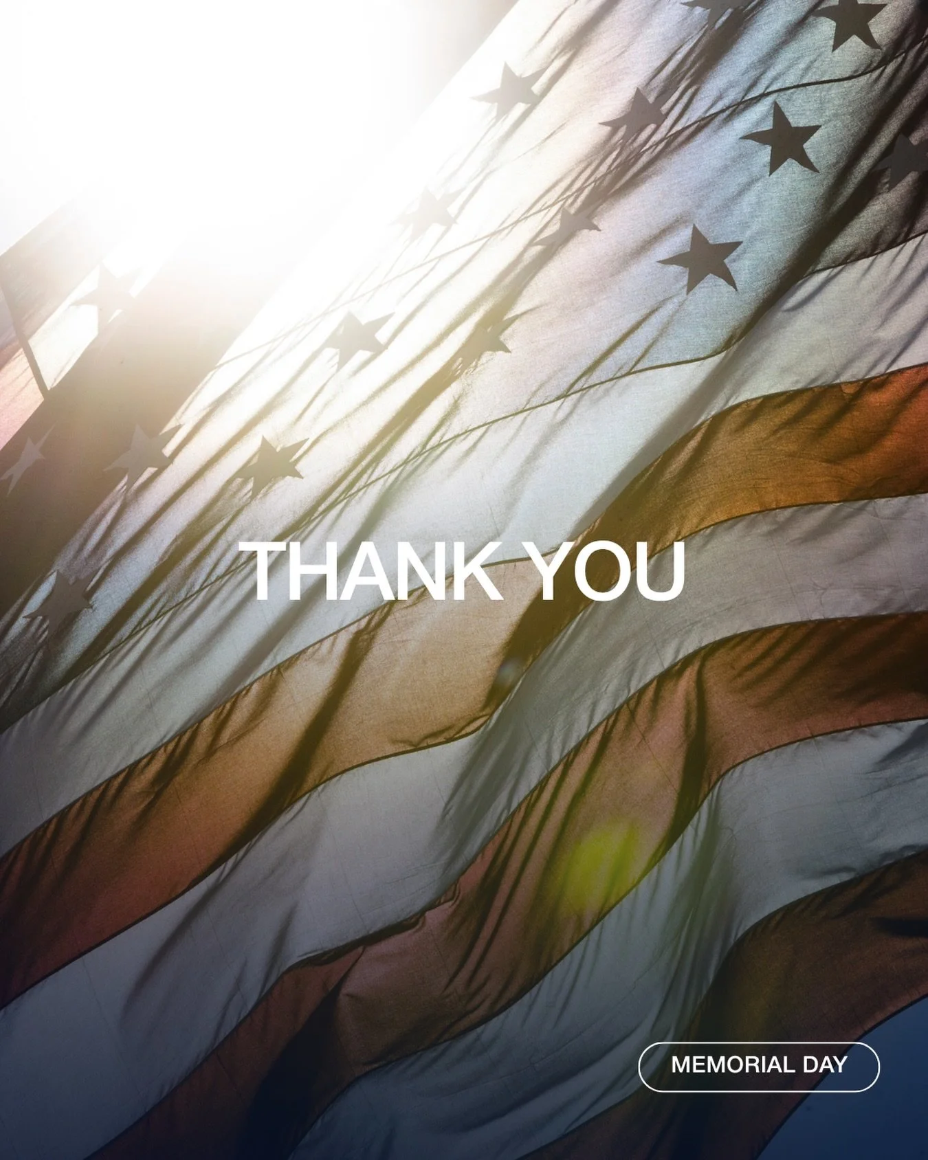 Today we pause to remember and honor the brave men and women who gave their lives for our freedom 🇺🇸

We&rsquo;re praying for those who continue to serve, and for the families who carry the weight of loss&mdash;may you feel God&rsquo;s peace, comfo