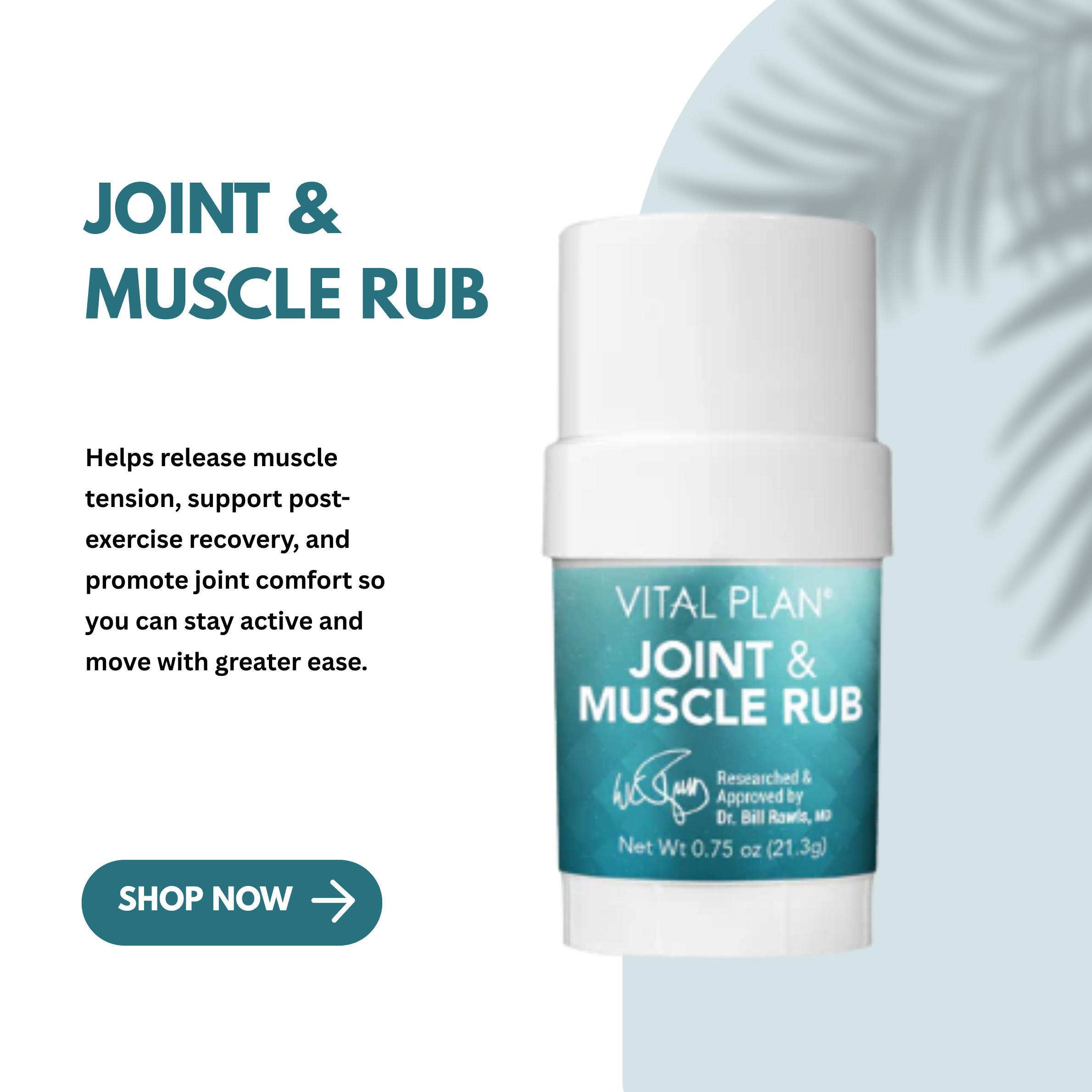 Joint &amp; Muscle Rub by Vital Plan